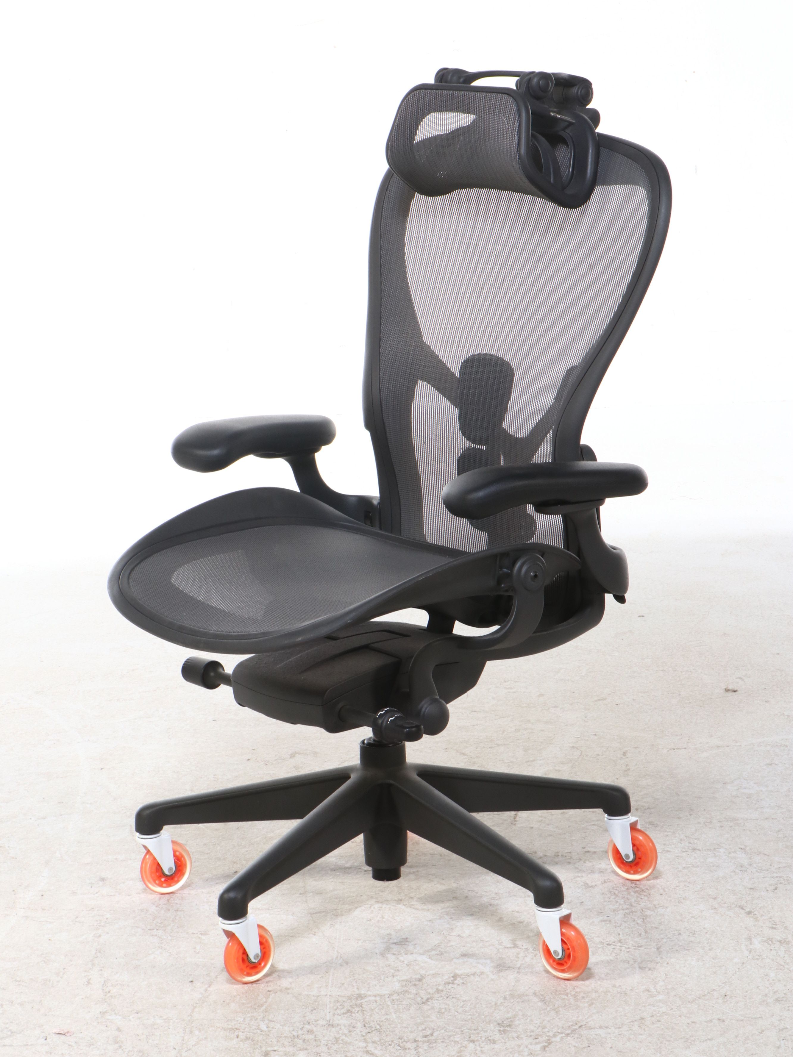 Contemporary Mesh Covered Ergonomic Desk Chairs