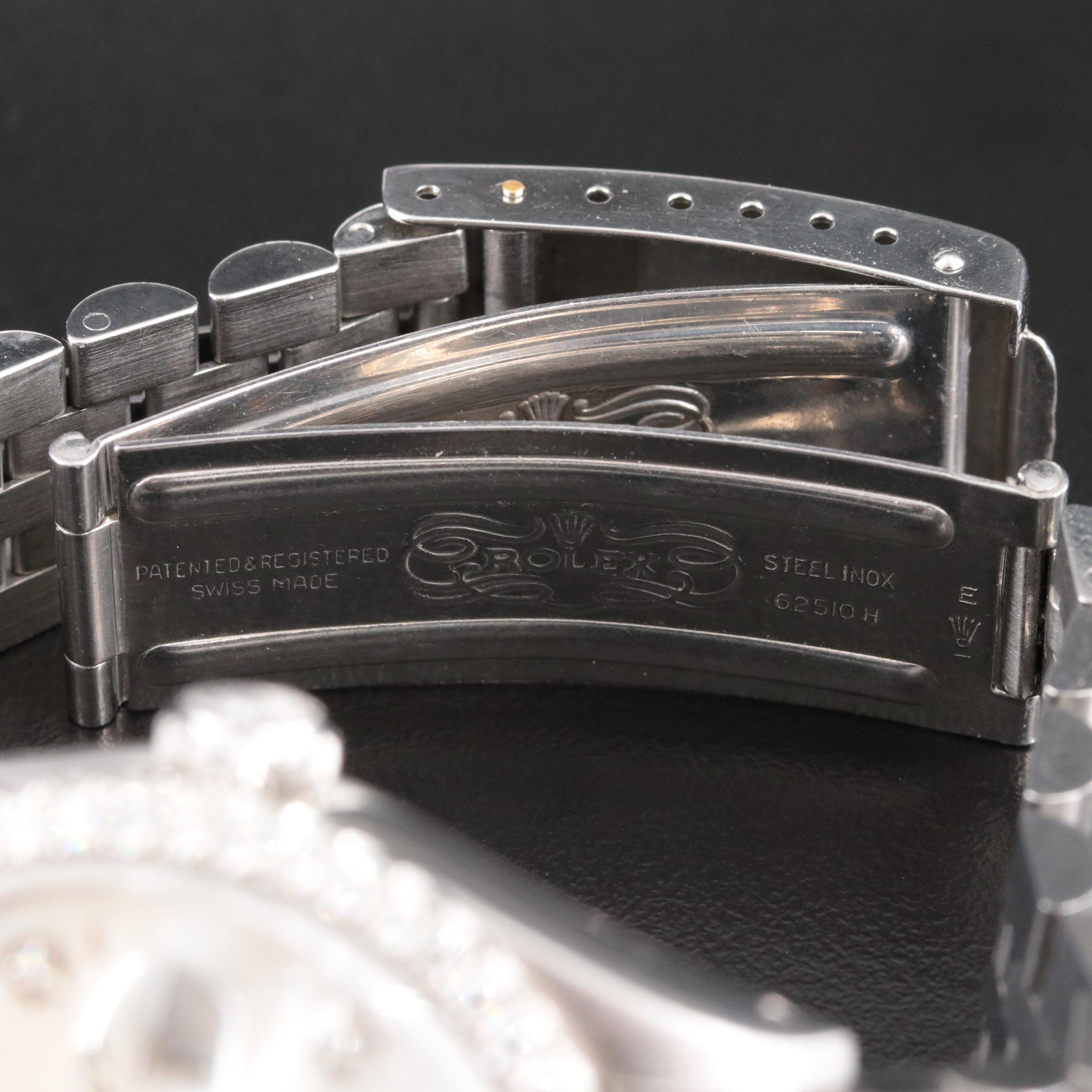 Rolex Datejust 16234 Custom Diamond Watch c.1990