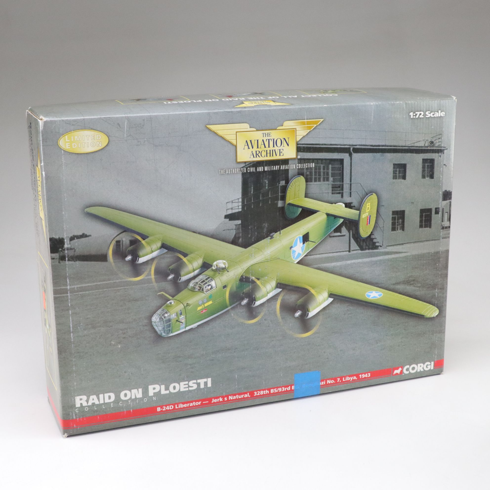 Military Aircraft Figurines Including B-24D "Liberator" & More