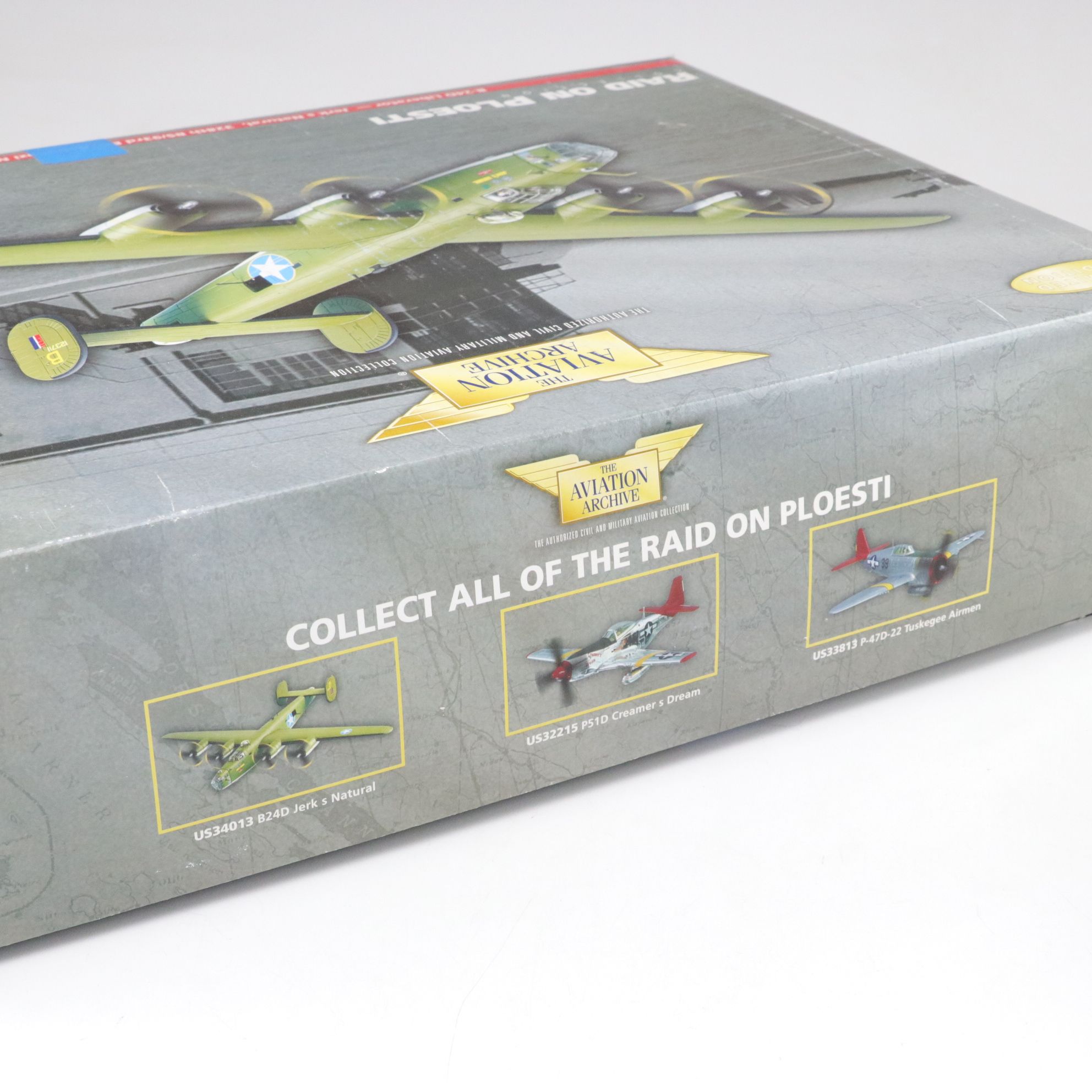 Military Aircraft Figurines Including B-24D "Liberator" & More