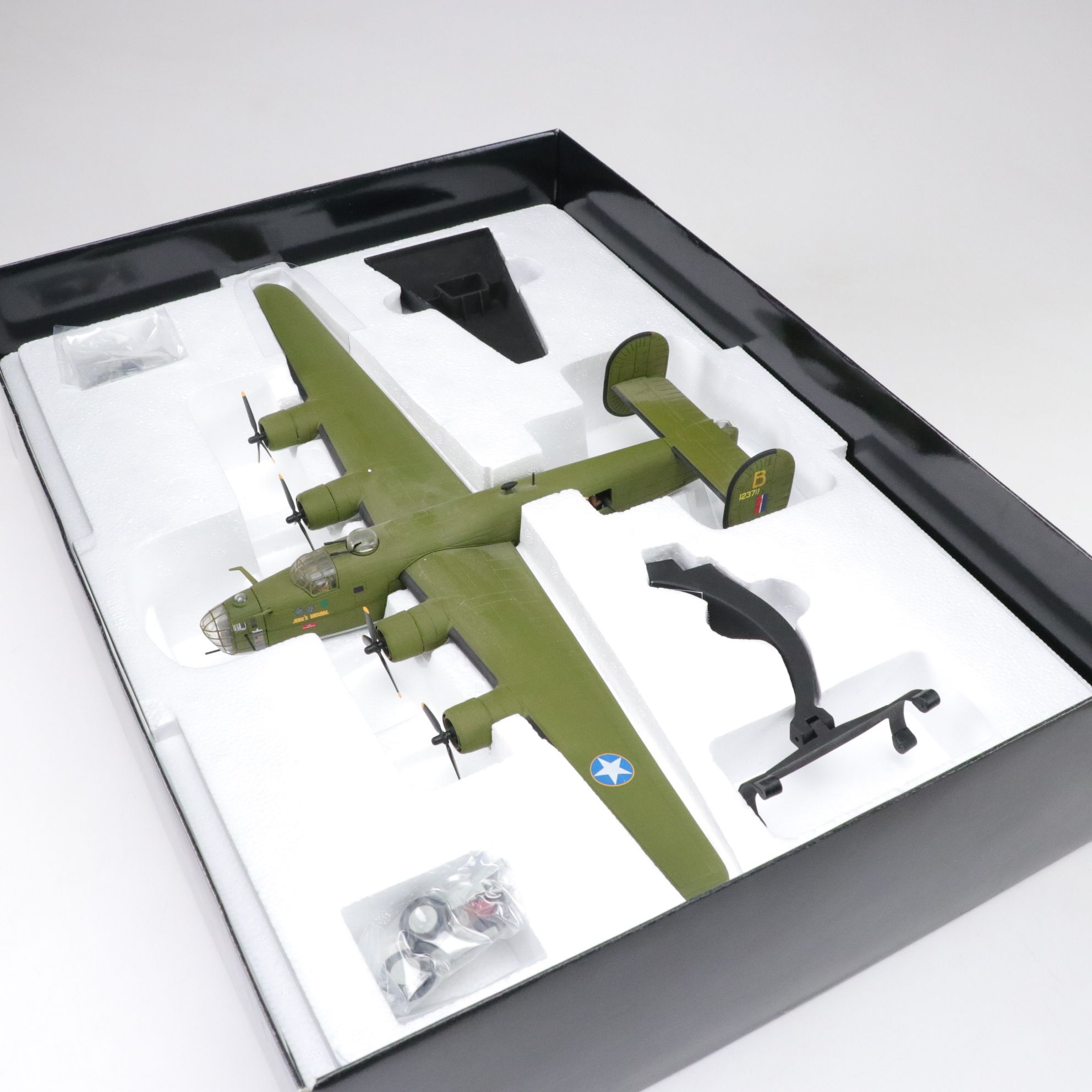 Military Aircraft Figurines Including B-24D "Liberator" & More