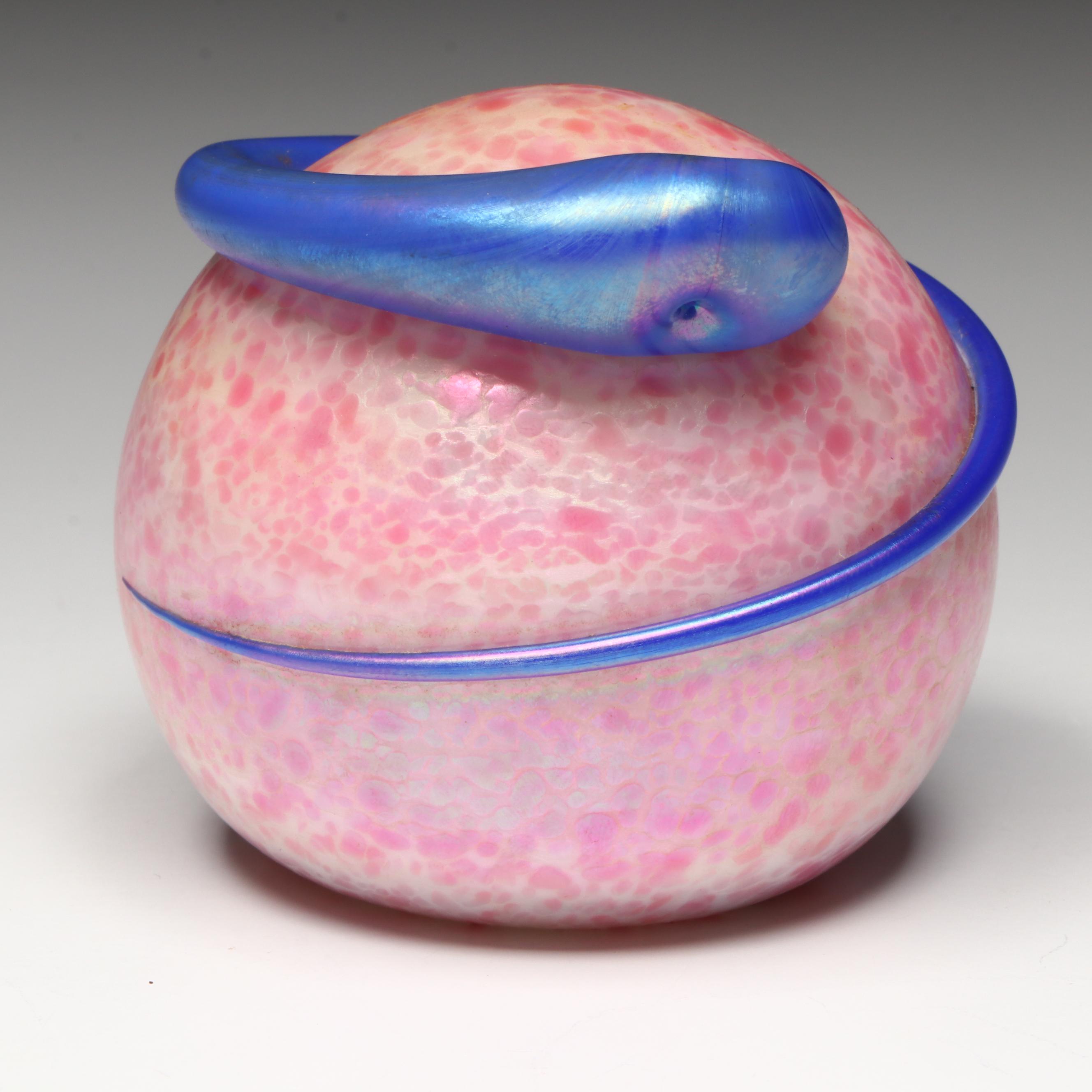 Terry Crider Art Glass Paperweight, 1980