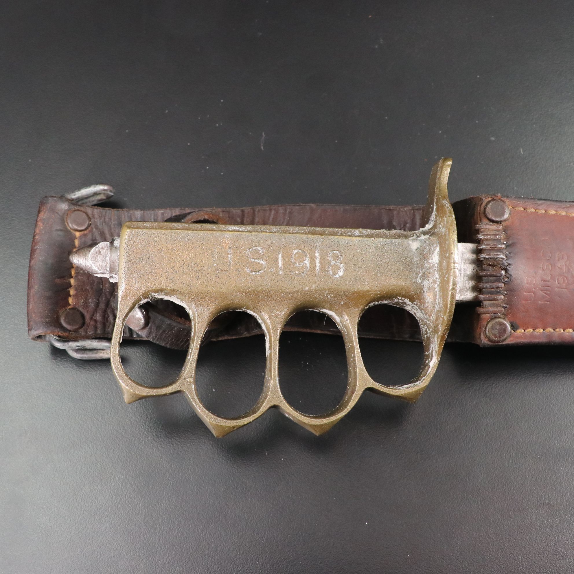 U.S. 1918 AU Lion Trench Knife