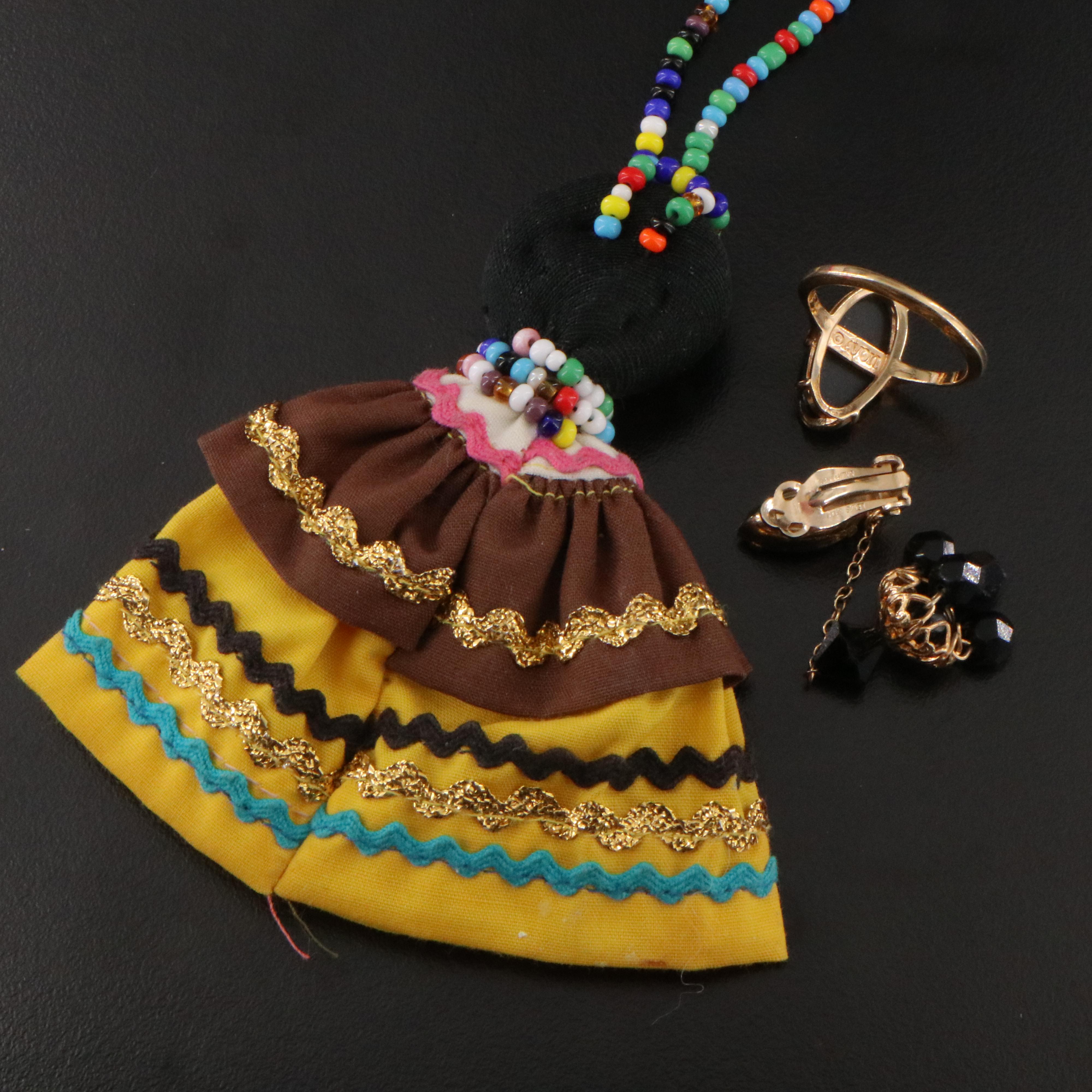 Bakelite Earrings and Lewis Segal Featured in Vintage Jewelry