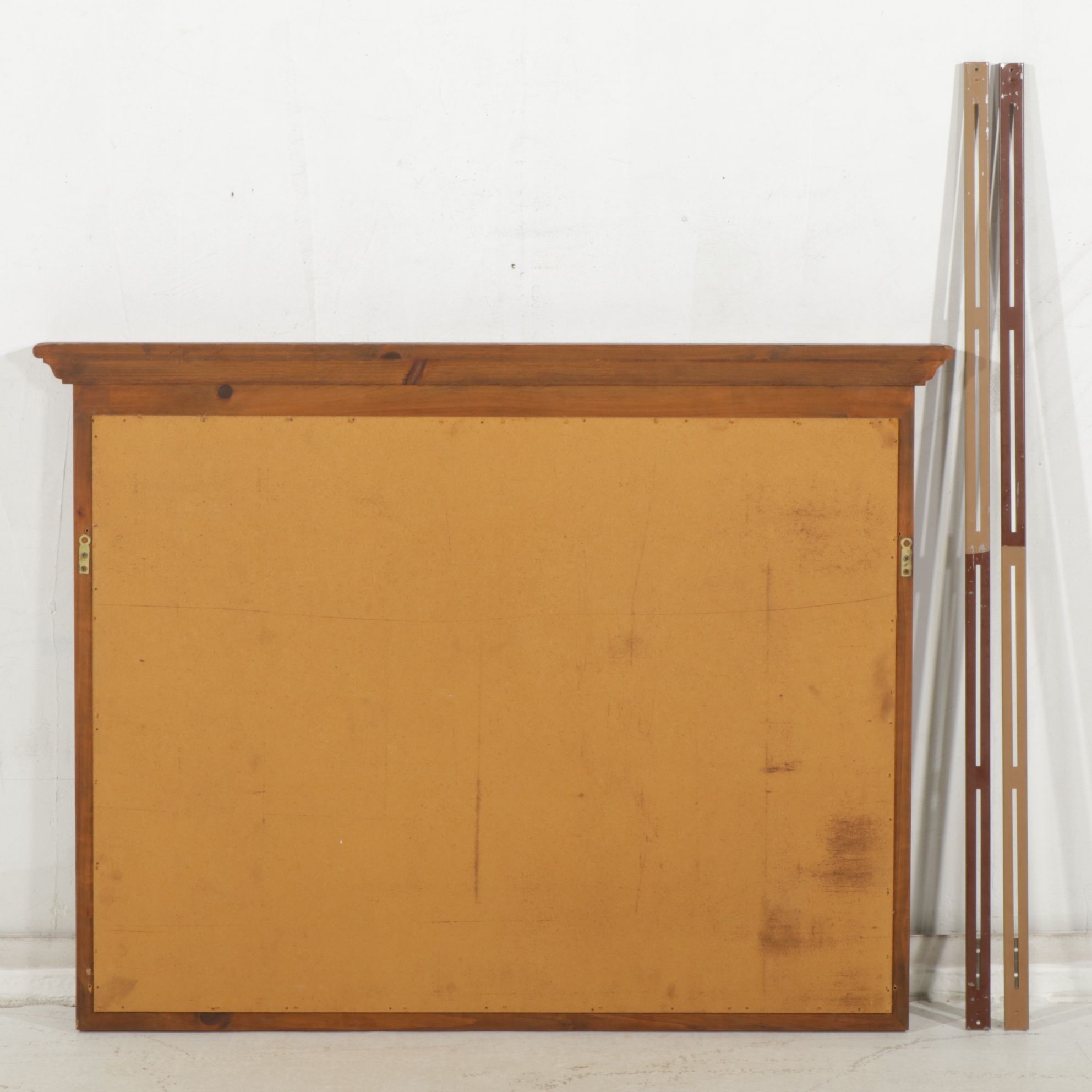 Ethan Allen "Antiqued Pine" Federal Style Dresser and Mirror