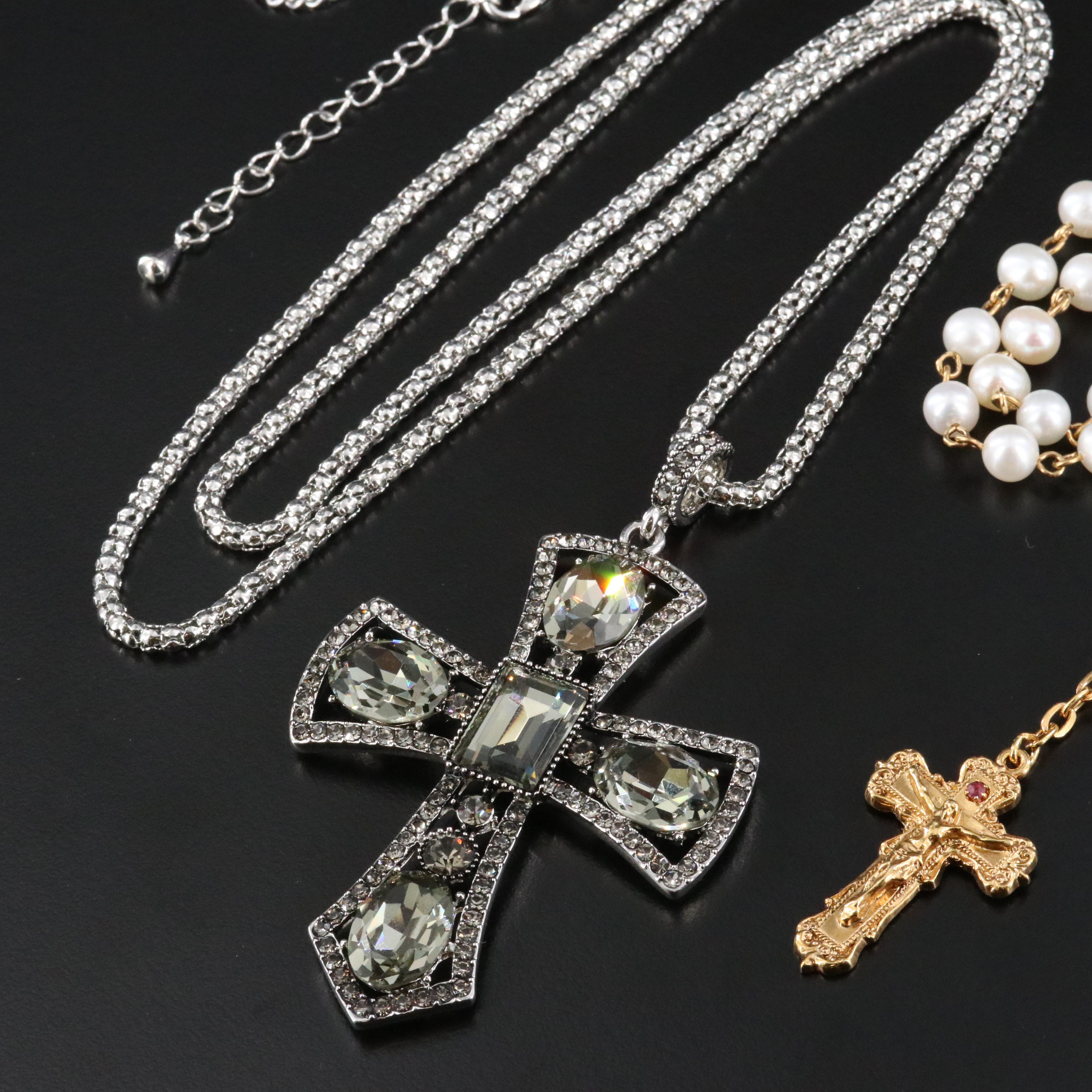 The Vatican Library Collection and Creed and Sterling Featured in Necklaces