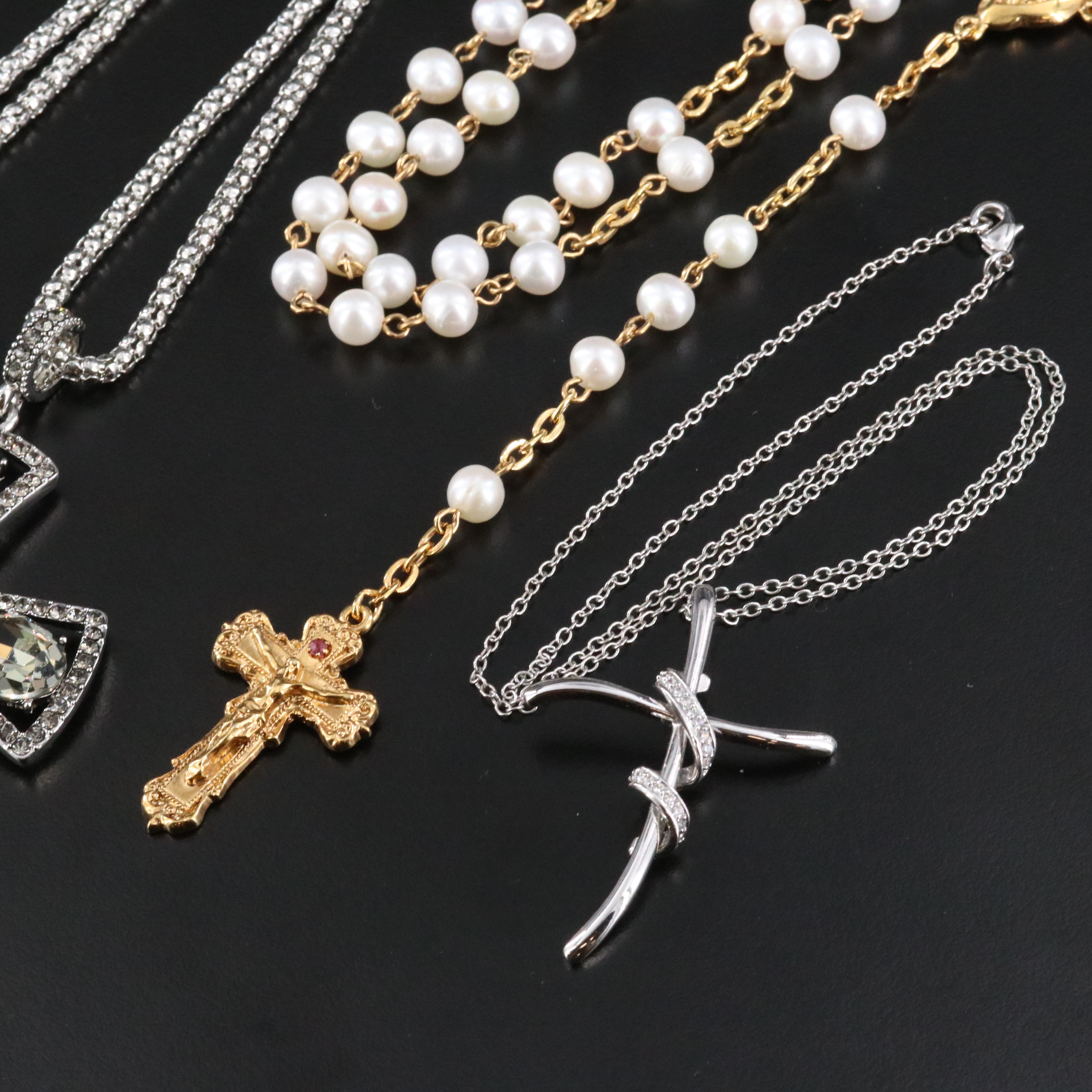 The Vatican Library Collection and Creed and Sterling Featured in Necklaces