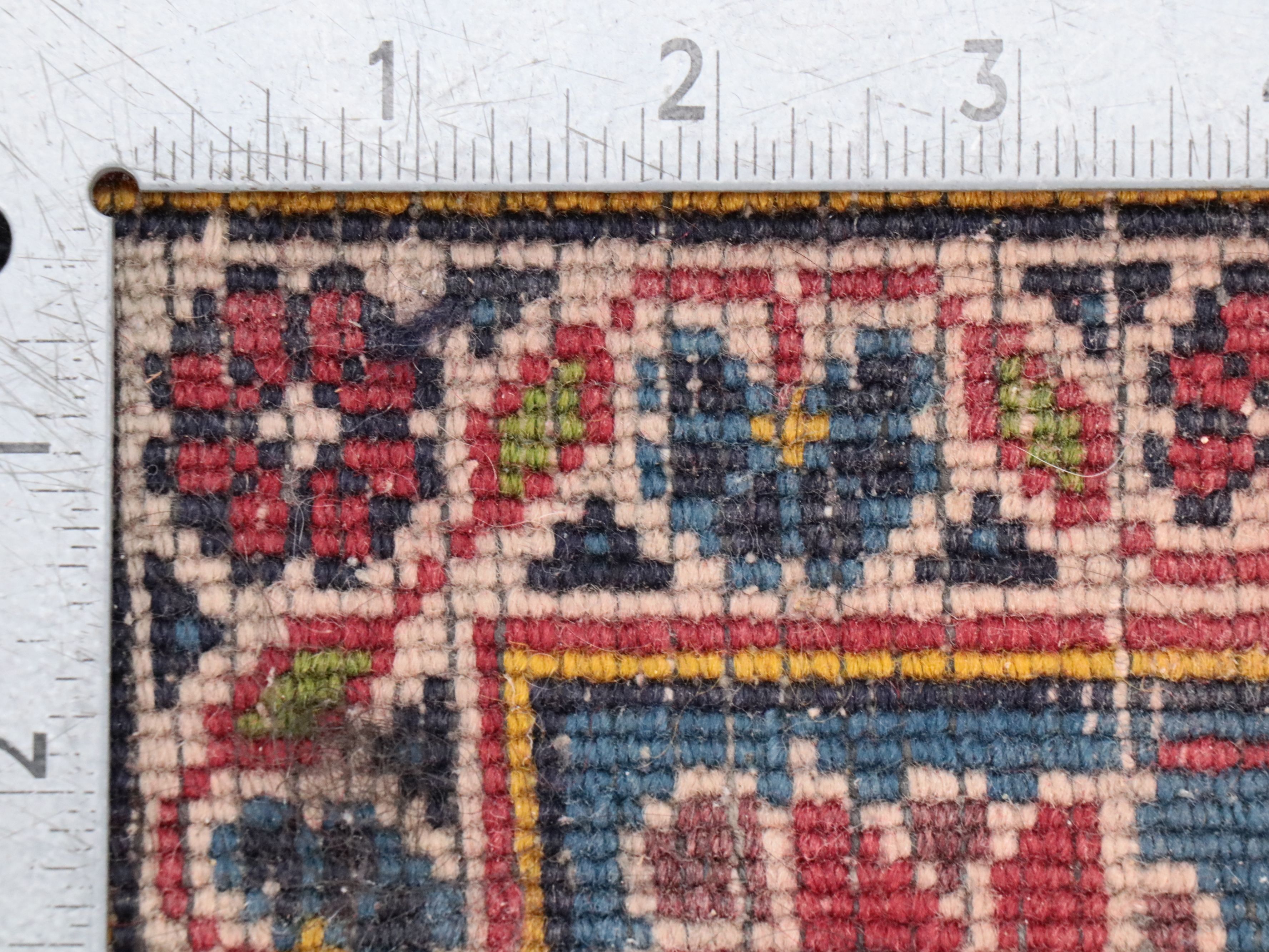 9'6 x 12'9 Hand-Knotted Persian Kashan Room Sized Rug