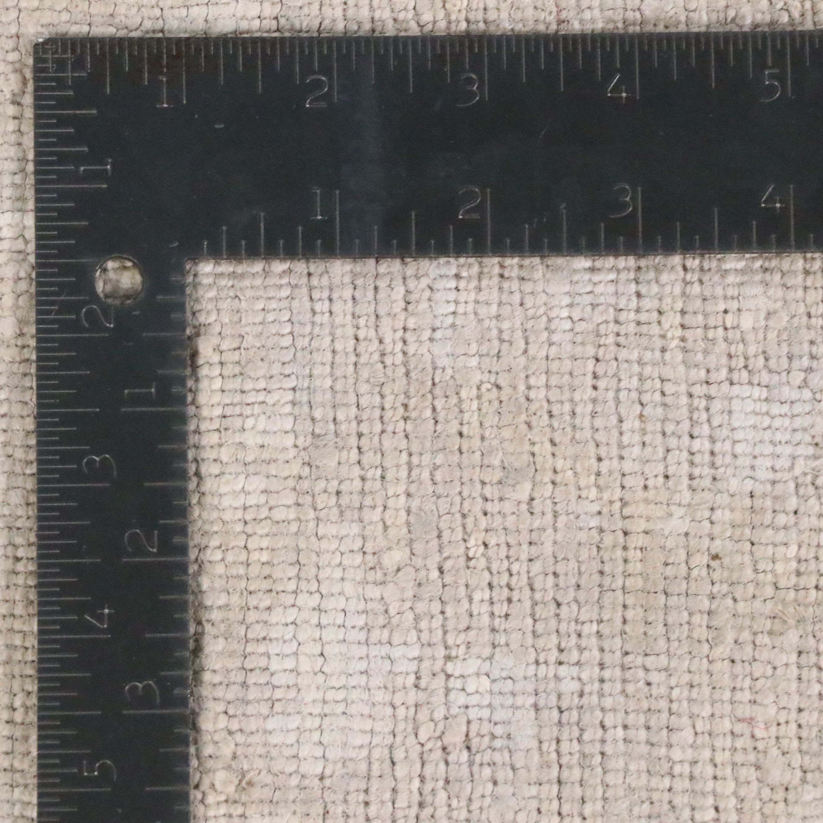 8'1 x 9'8 Hand-Knotted Indian Modern Area Rug