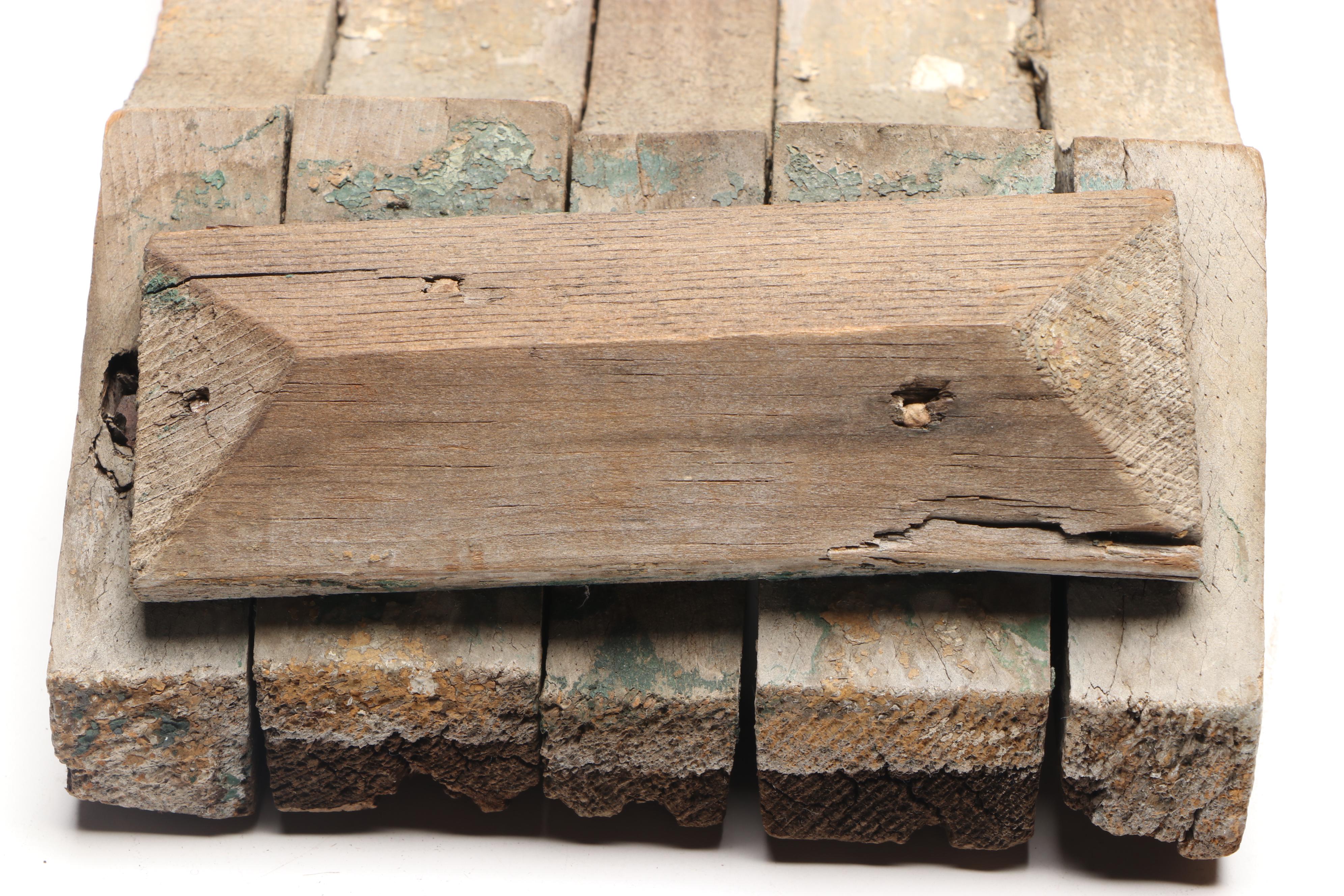 Rustic Stacked Wooden Corbels