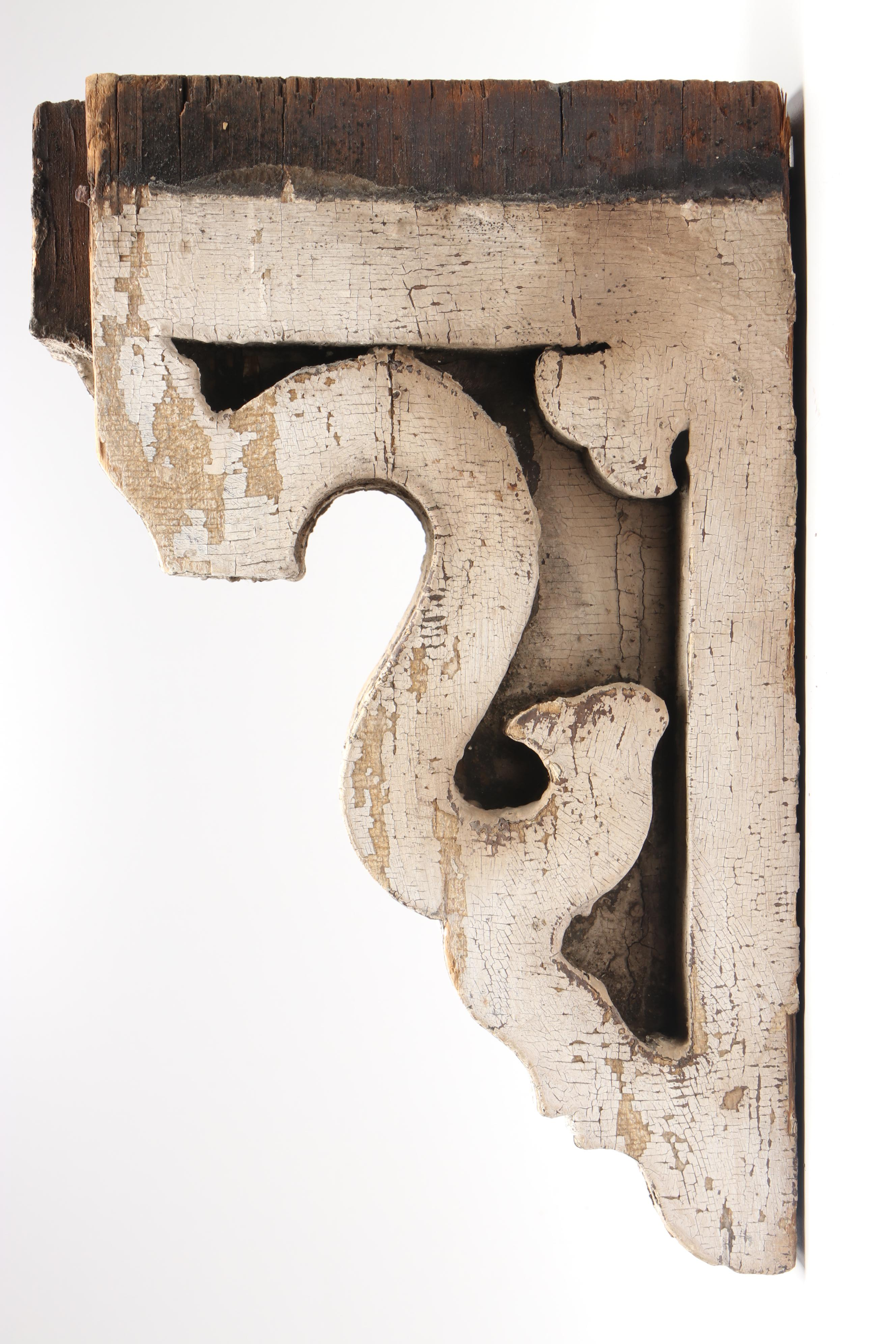 Rustic Stacked Wooden Corbels