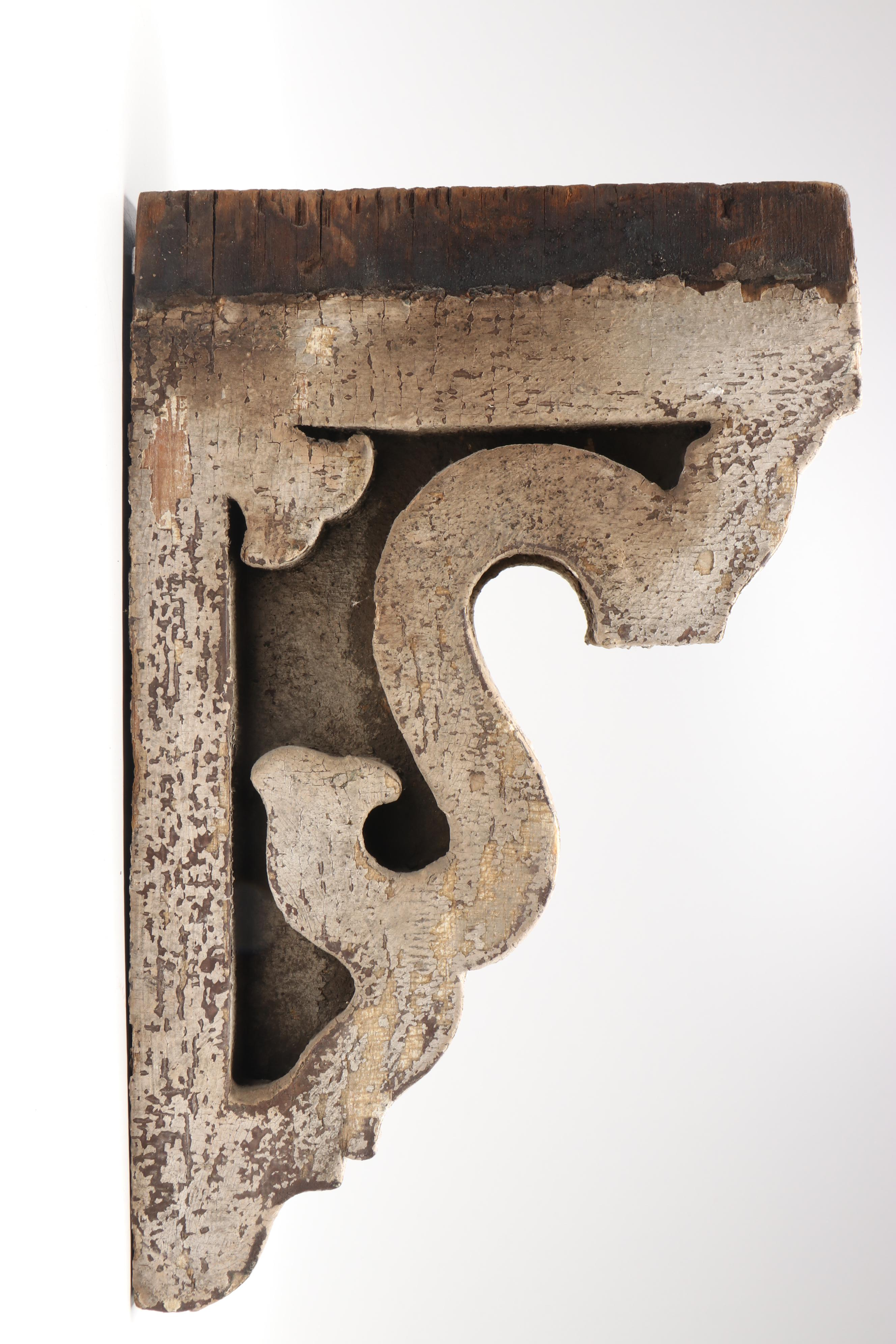 Rustic Stacked Wooden Corbels