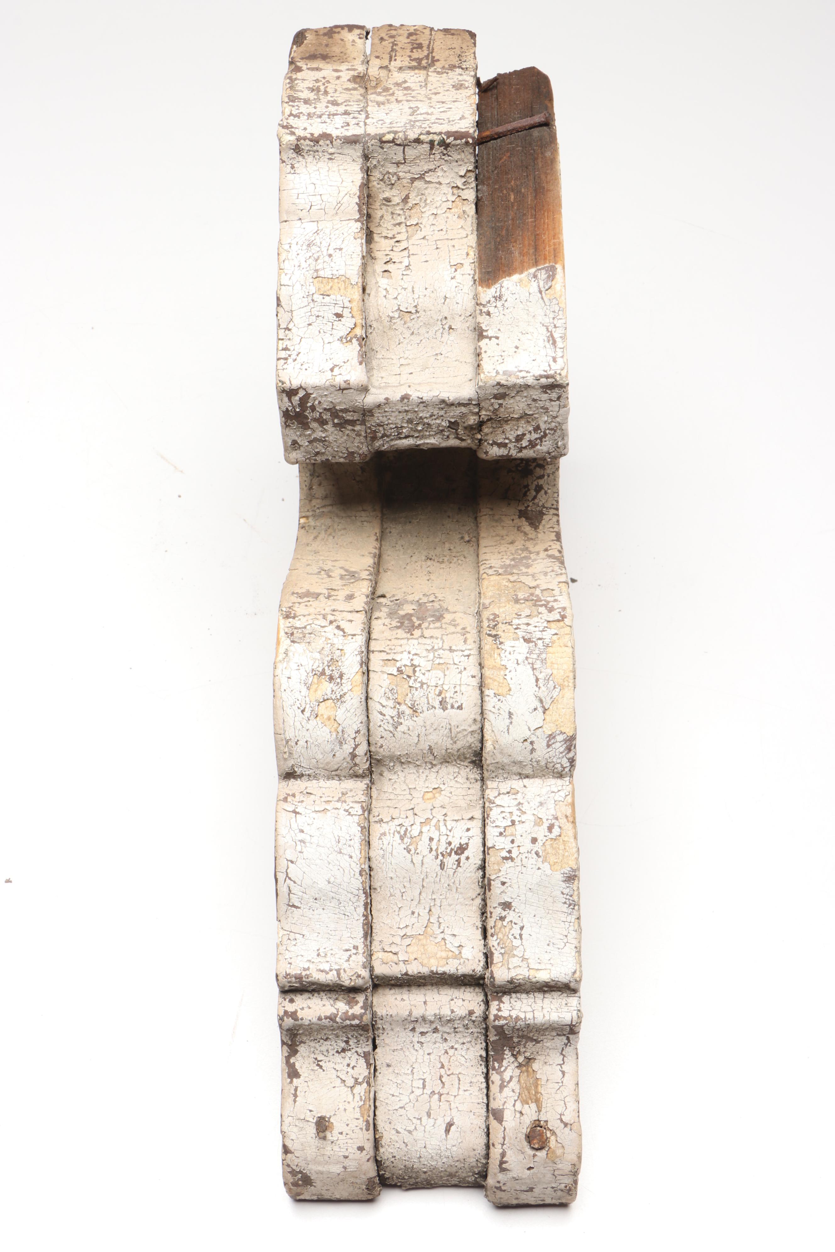 Rustic Stacked Wooden Corbels