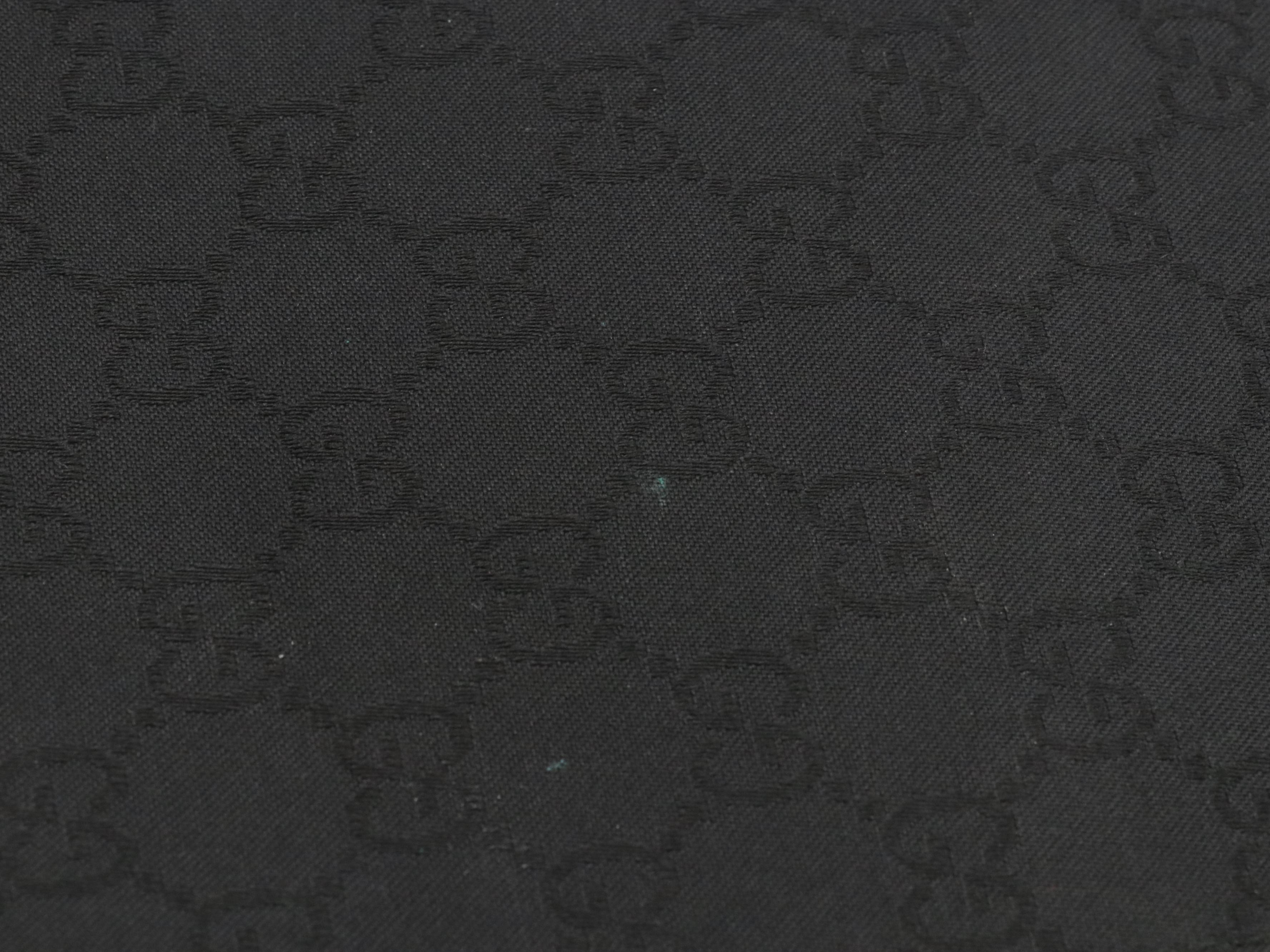 Gucci Executive Briefcase Tote in Black GG Nylon Jacquard and Leather