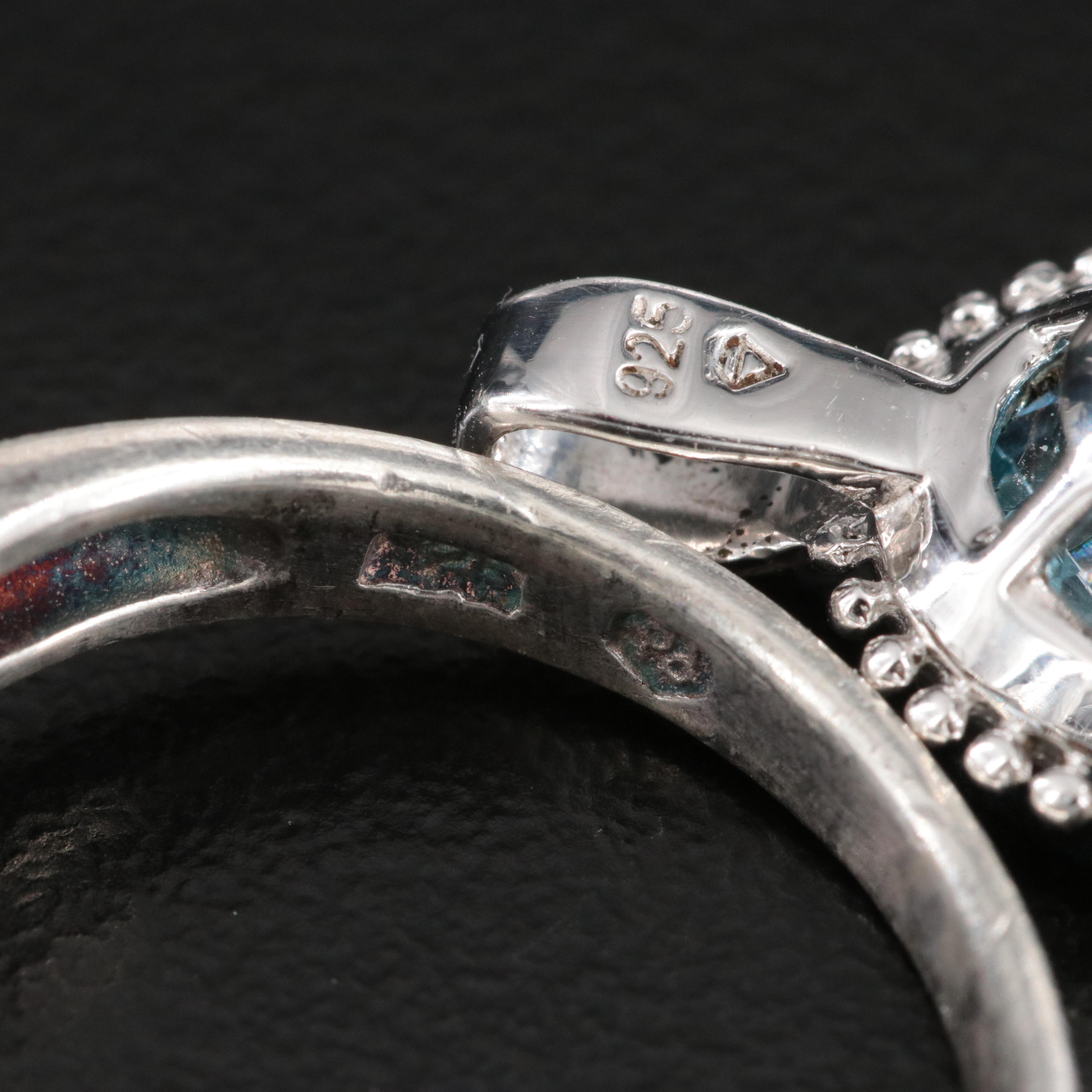 Rings Featuring Sterling with Topaz, Garnet and Opal