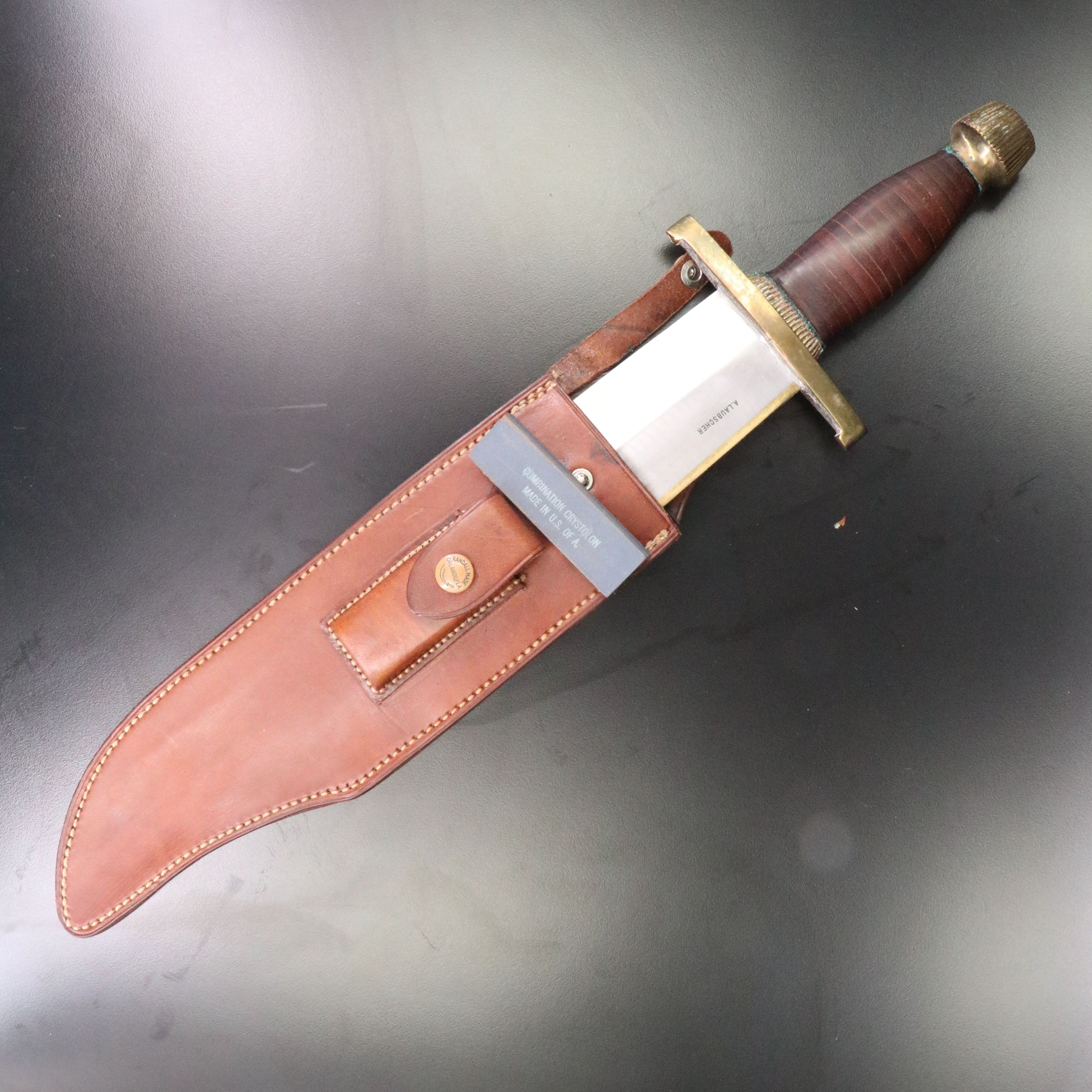 Randall Made Model 11-12, Bowie Eleven Inch Bowie Knife