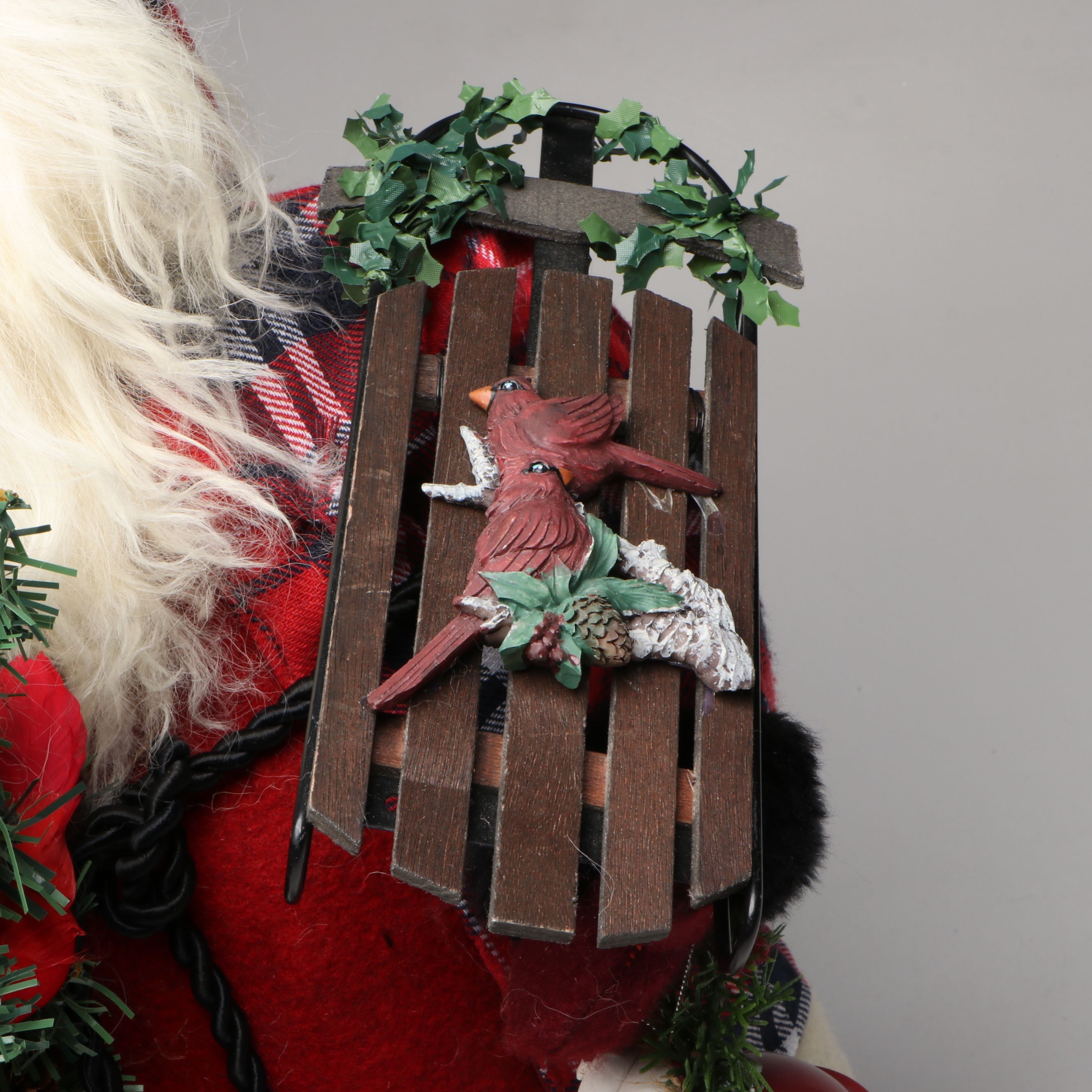 Plow & Hearth Christmas Woodland Santa