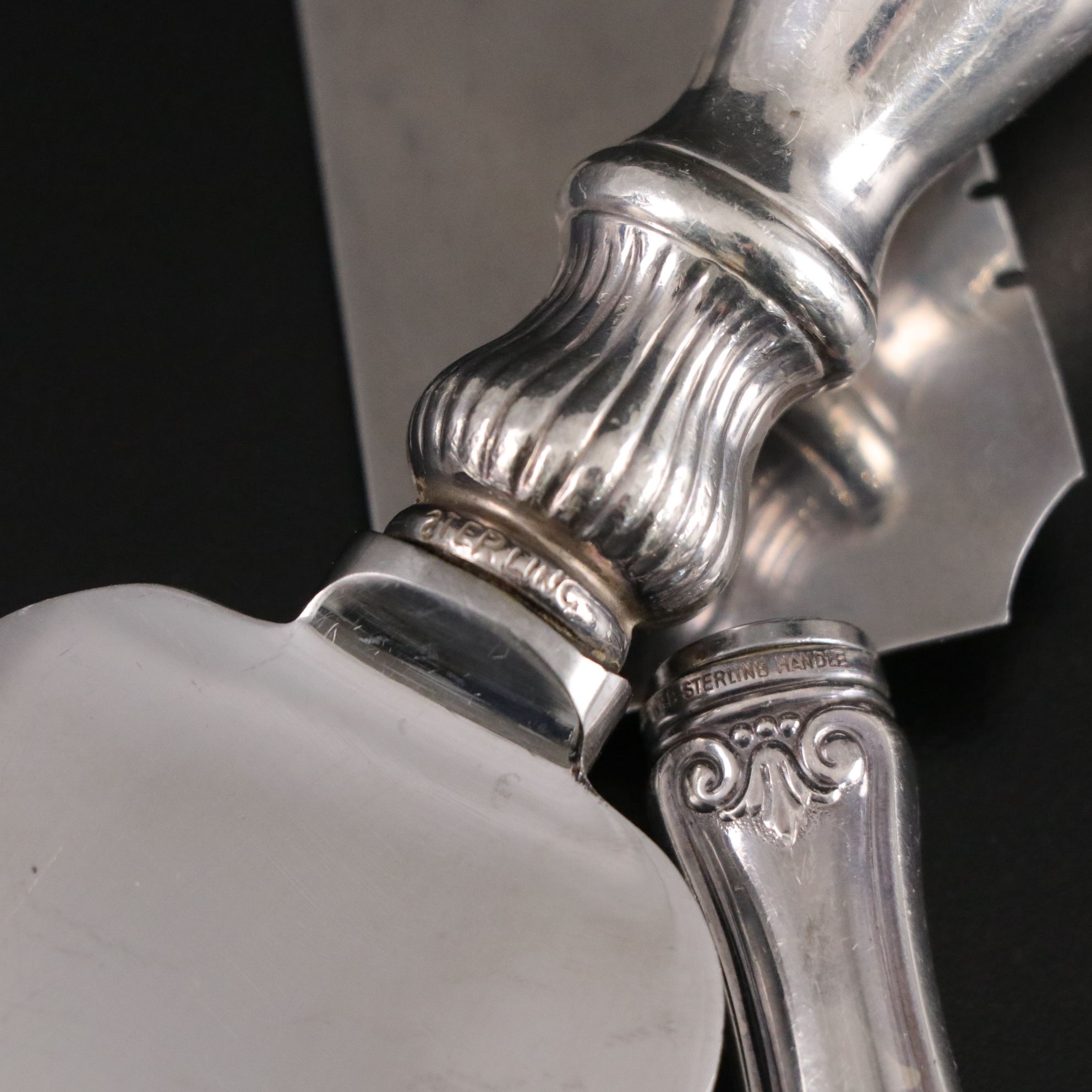 Sterling Silver Serving Utensils, Ice Bucket & Other Serveware