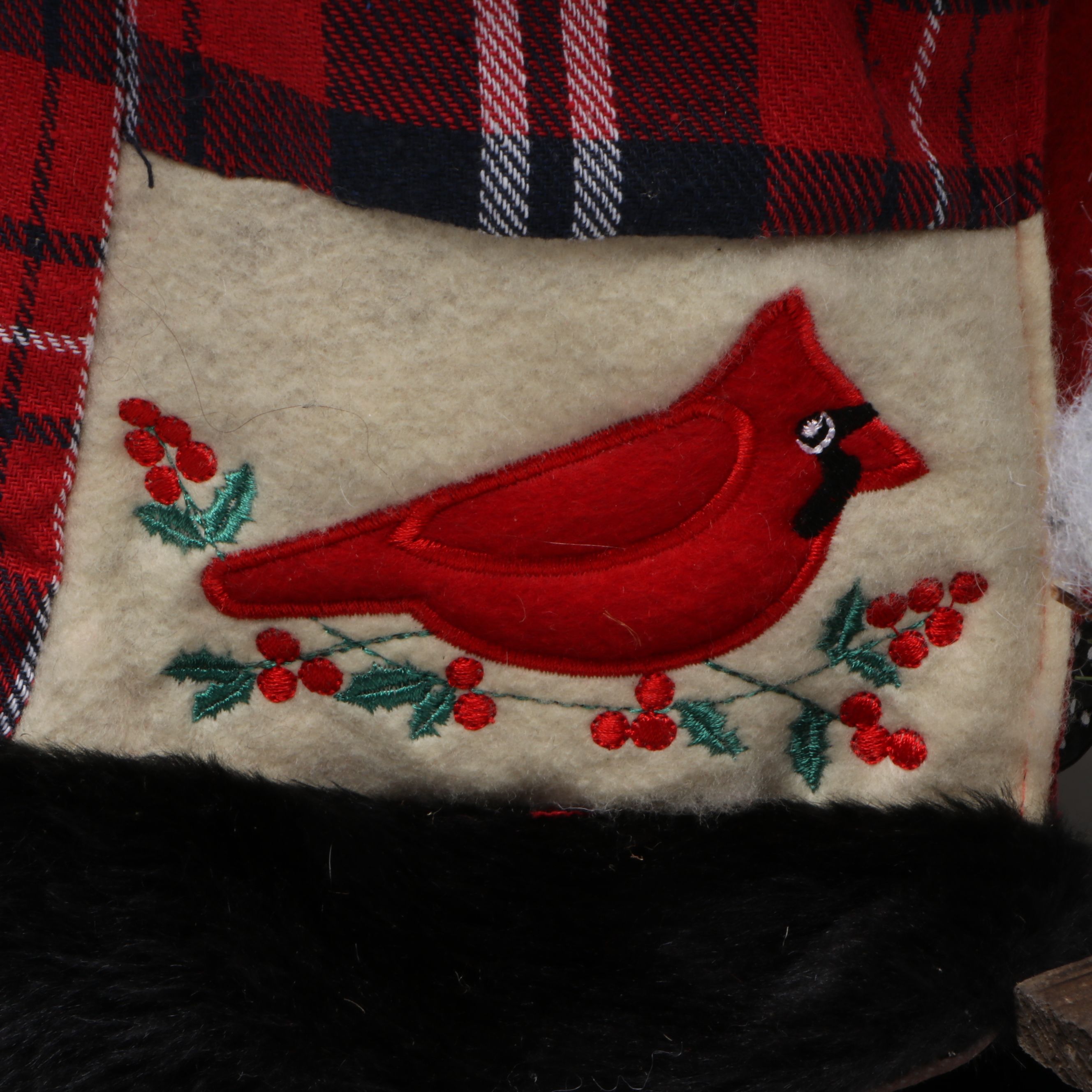 Plow & Hearth Christmas Woodland Santa