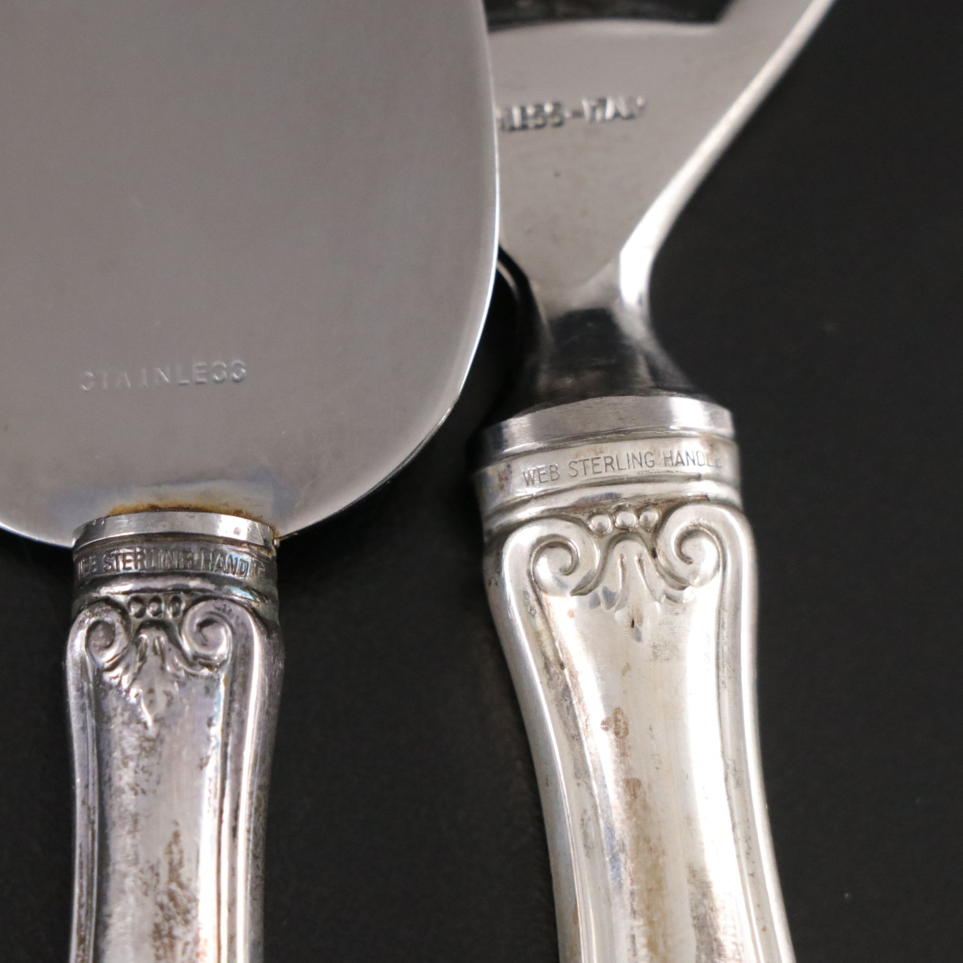 Sterling Silver Serving Utensils, Ice Bucket & Other Serveware