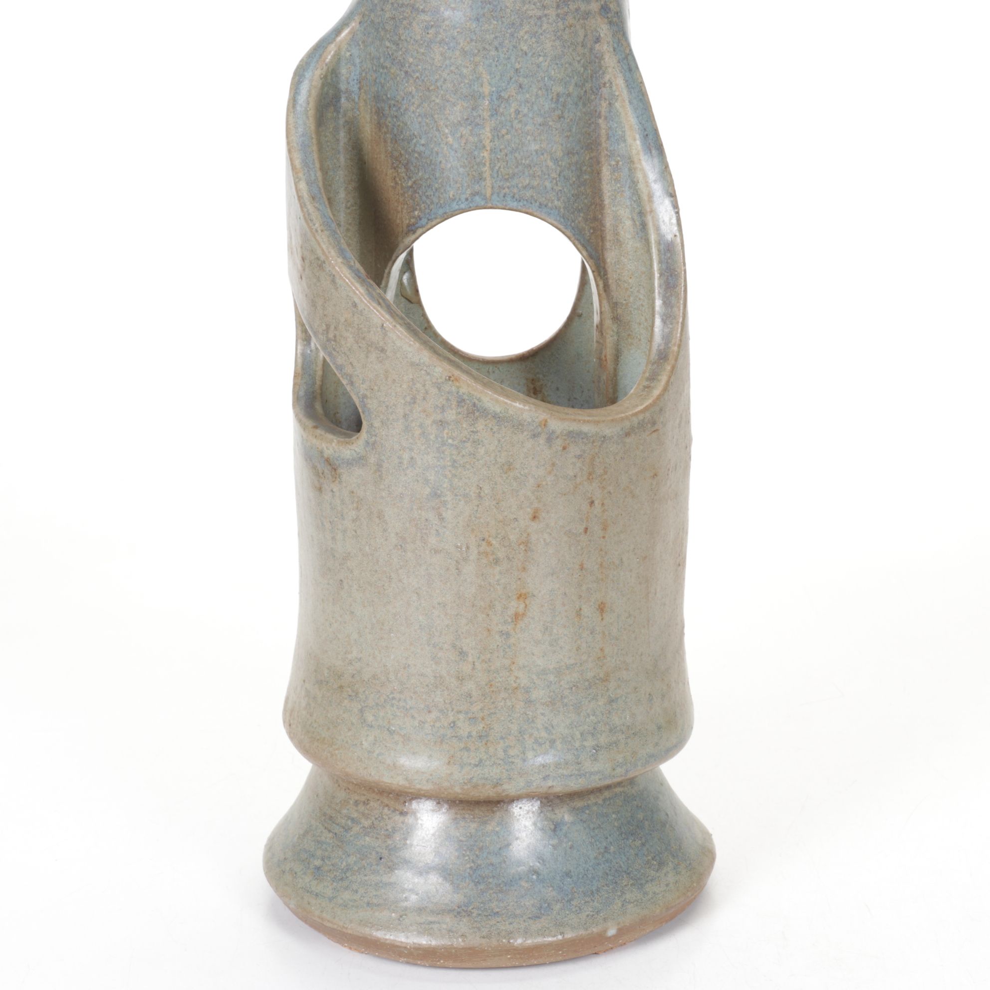 Mid Century Joanna Price Ceramic Sculpture & Vase