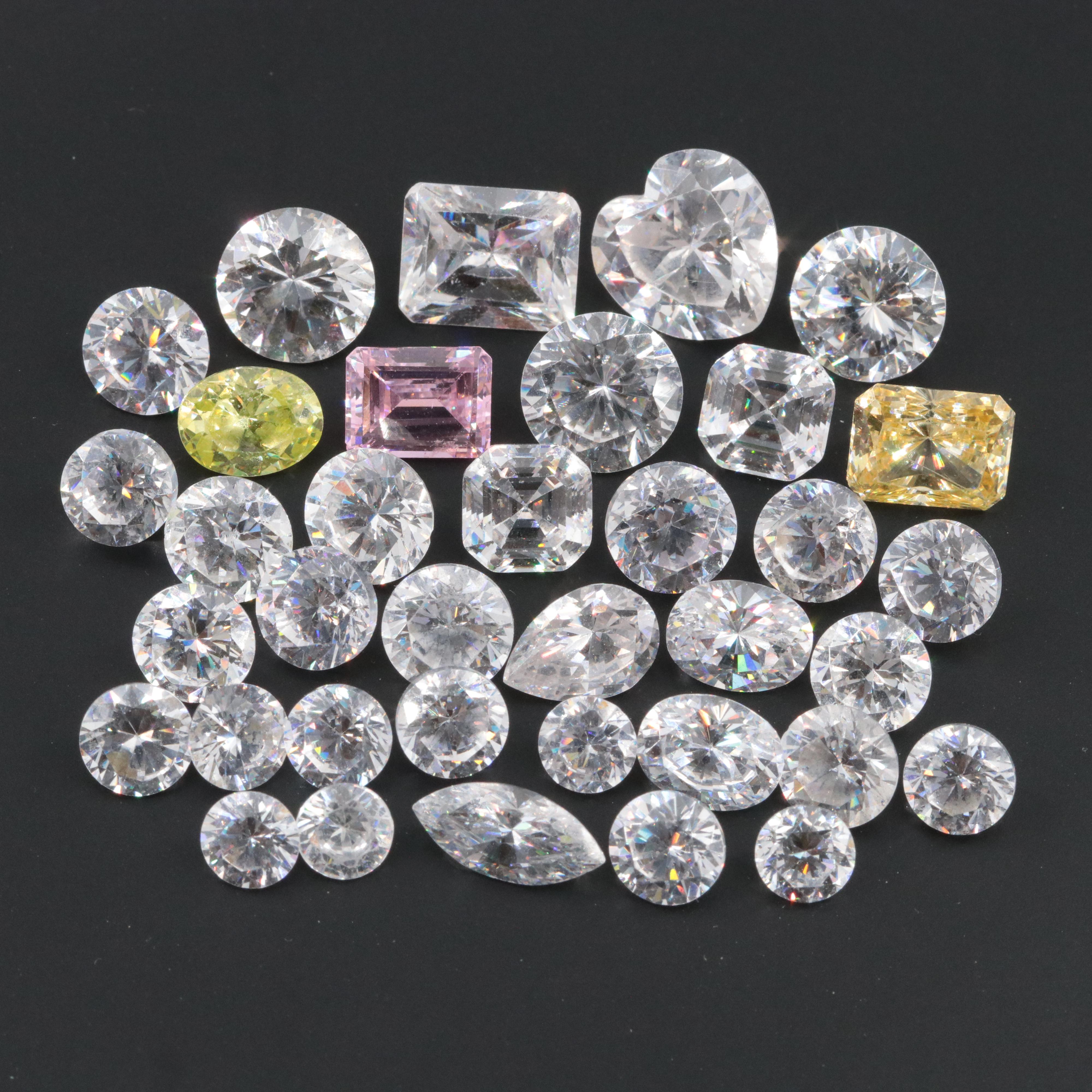 Loose 138.34 CTW CZs