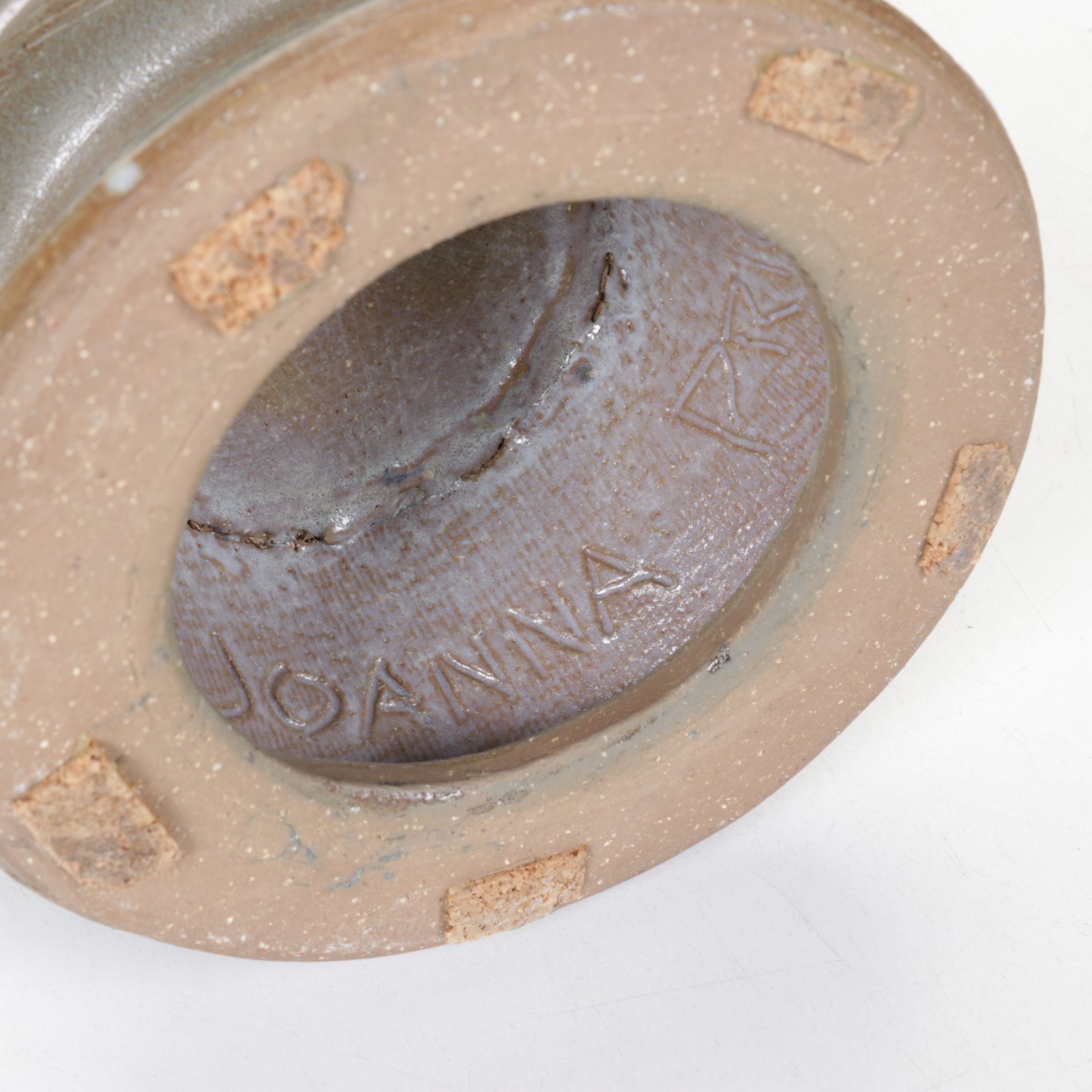 Mid Century Joanna Price Ceramic Sculpture & Vase