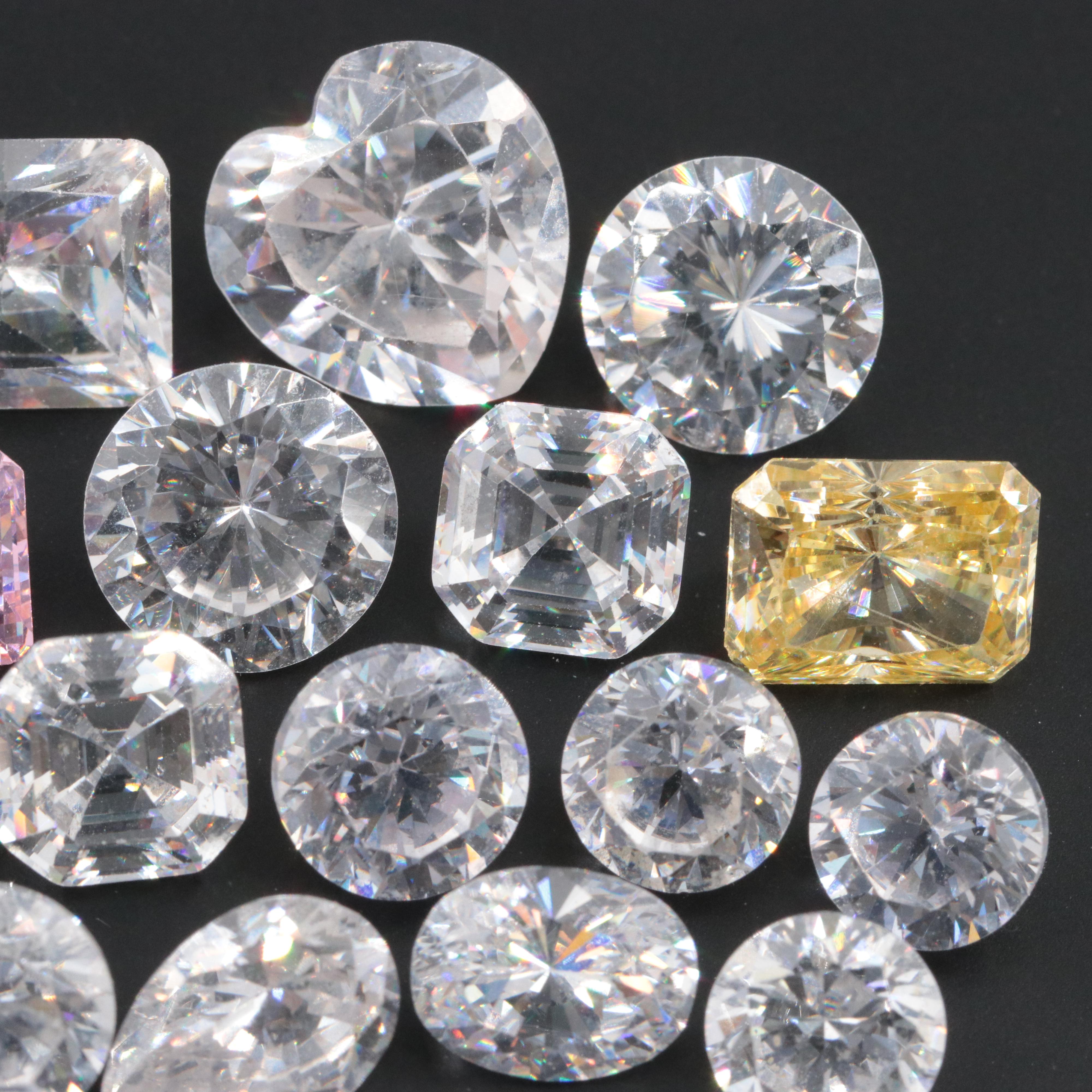 Loose 138.34 CTW CZs