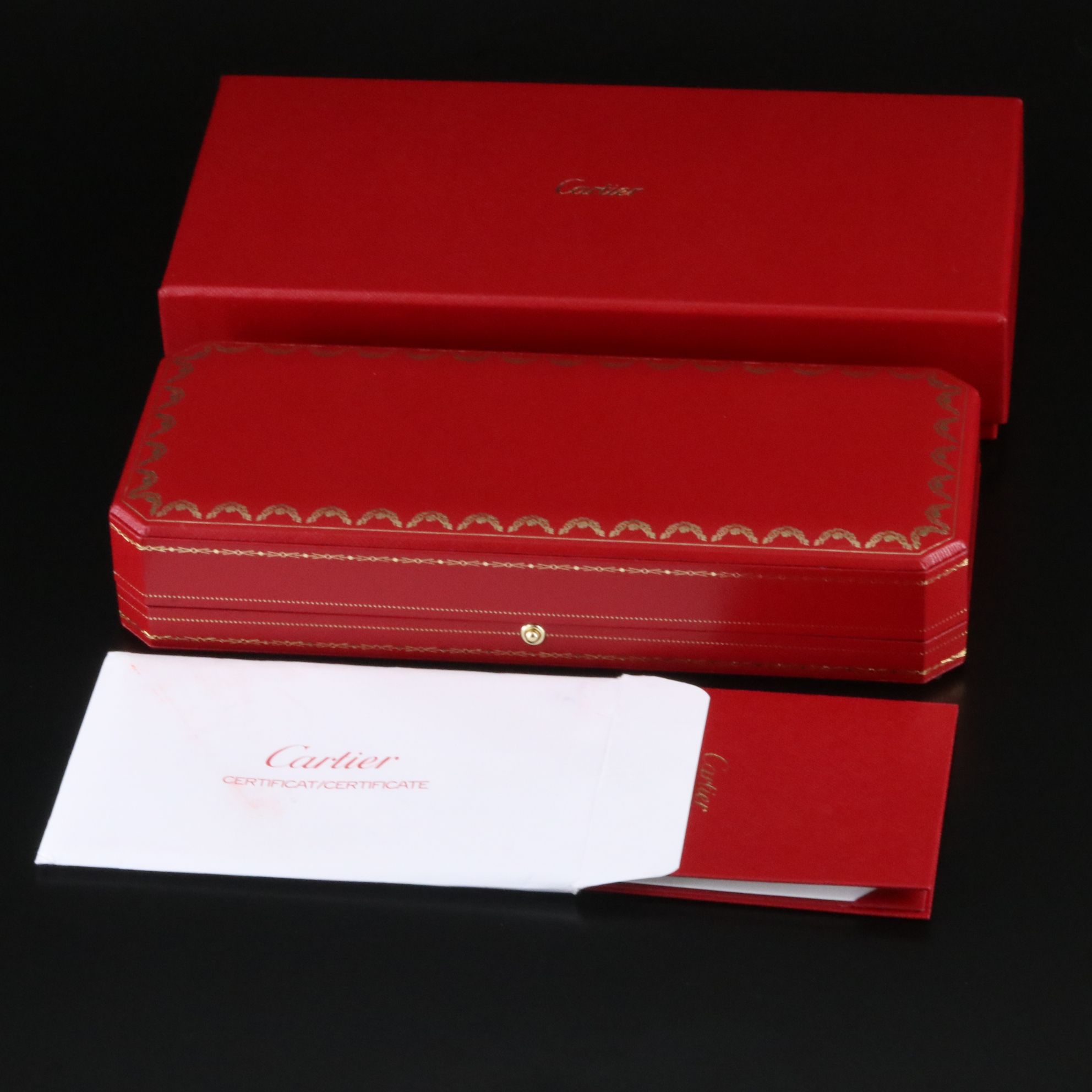 Cartier Santos de Cartier 18K Chain Bracelet with COA