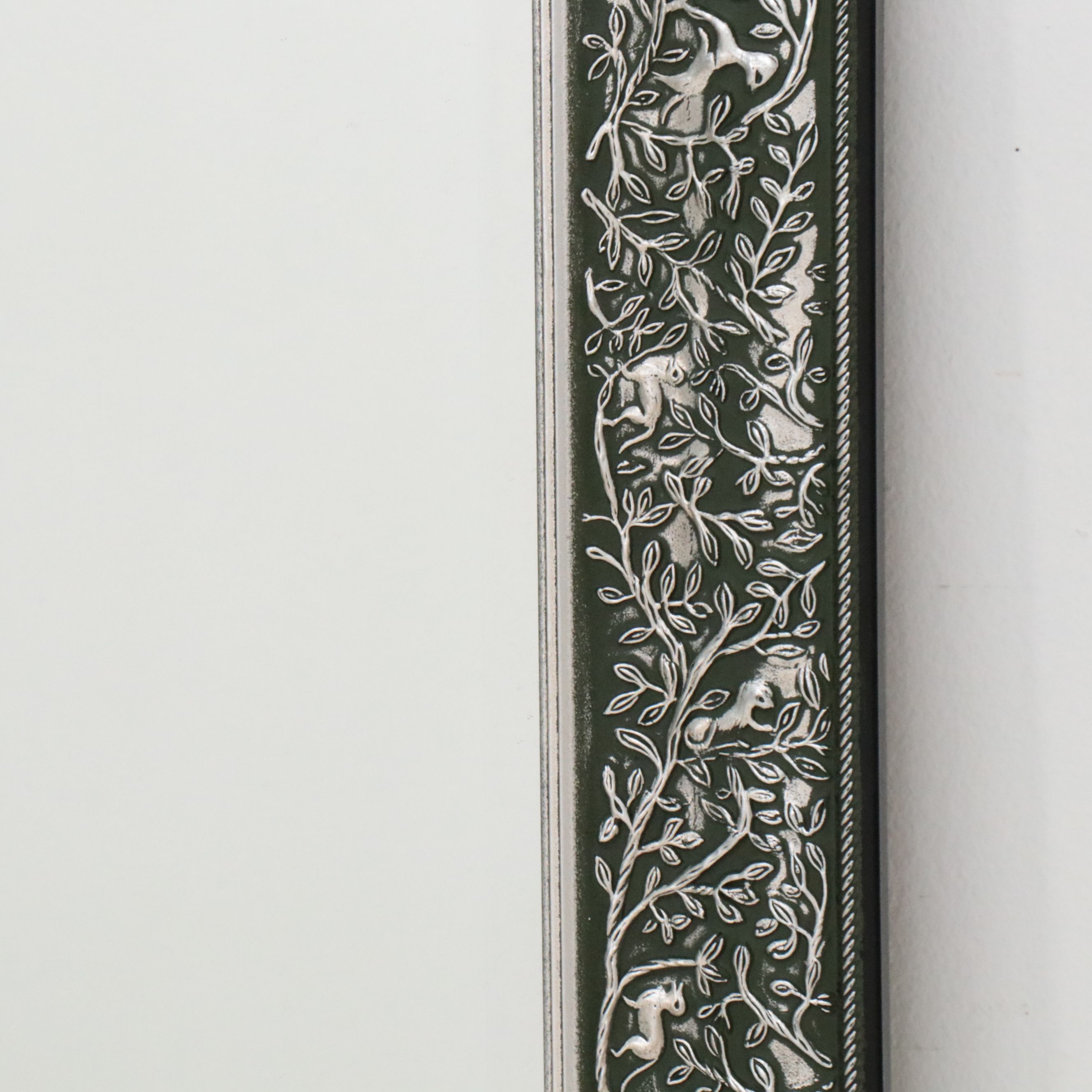 Pair of Silvered Frame Wall Mirrors