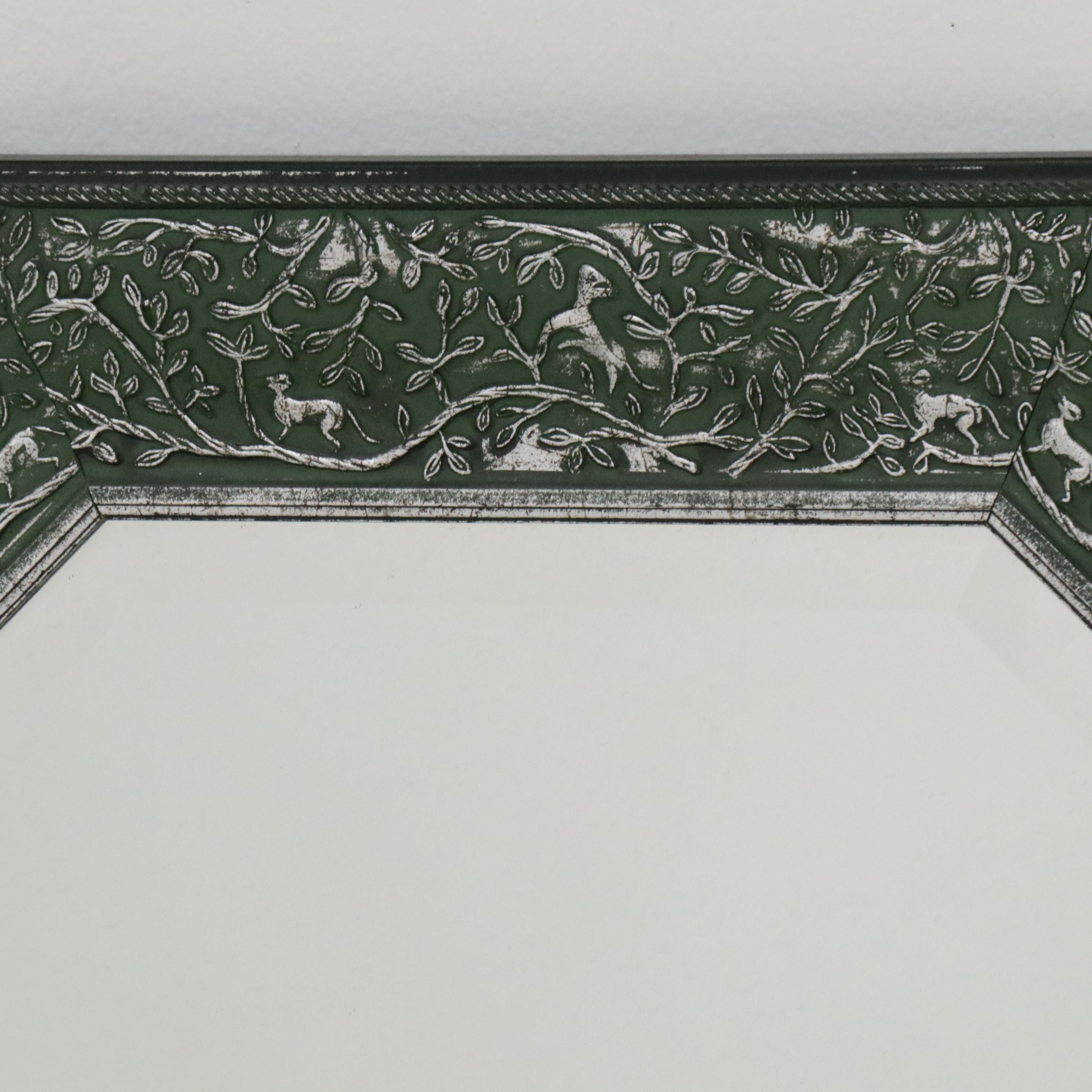 Pair of Silvered Frame Wall Mirrors