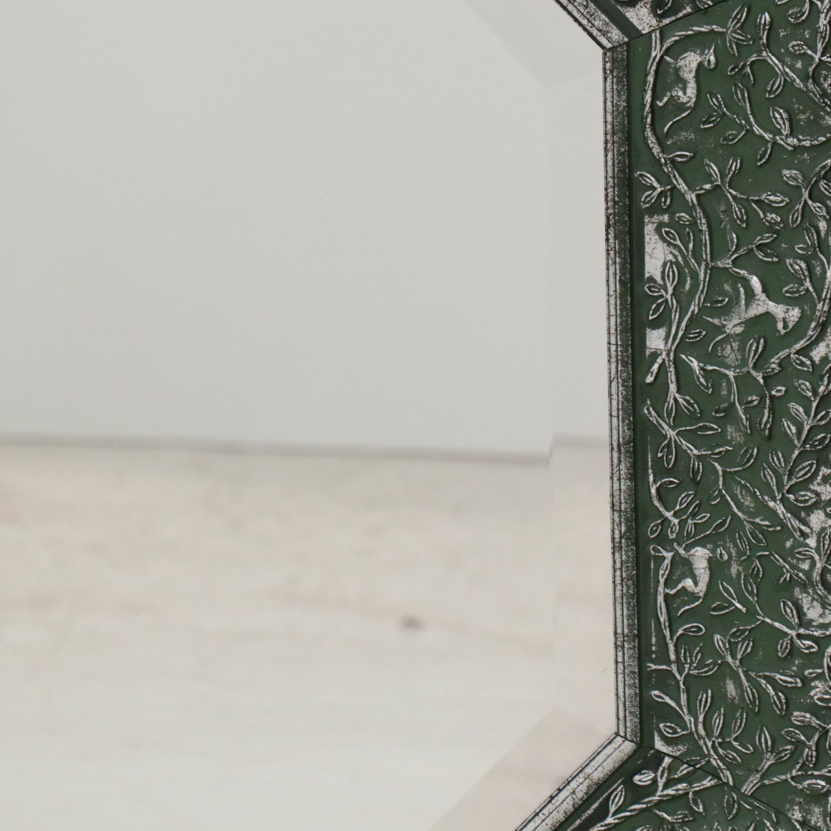 Pair of Silvered Frame Wall Mirrors