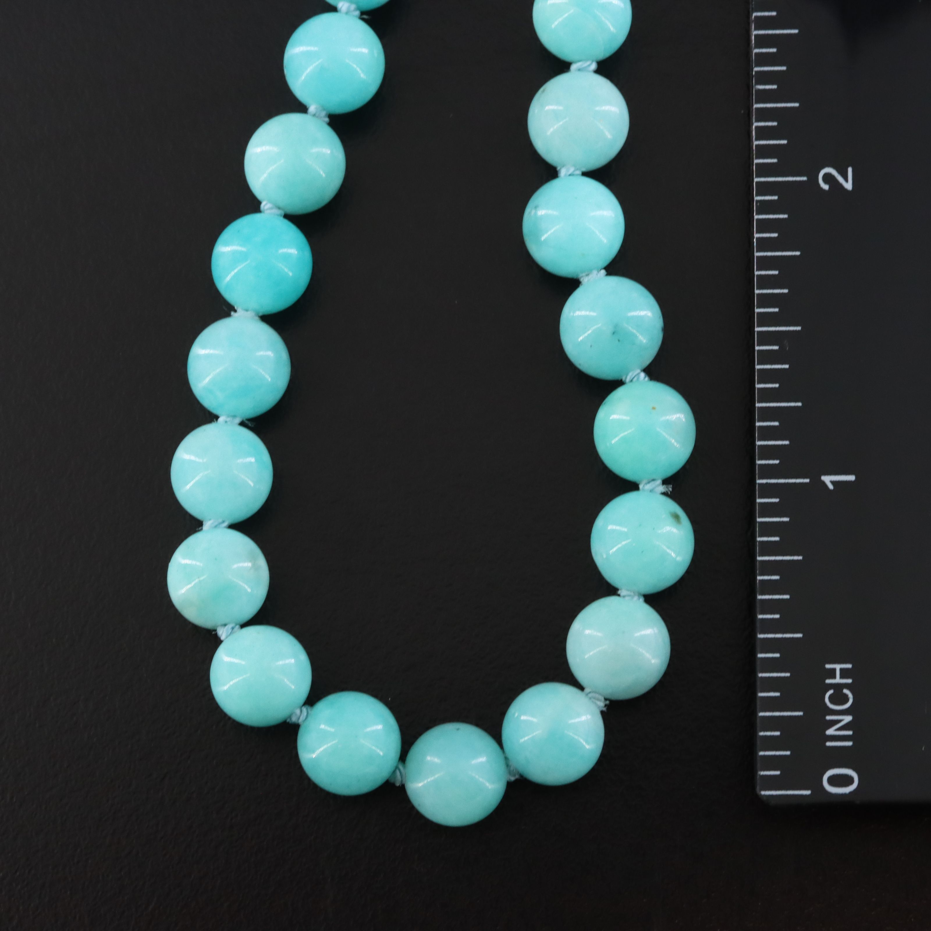 Sterling Amazonite, Chrysoprase and Diamond Necklaces Attributed to Sheryl Lowe