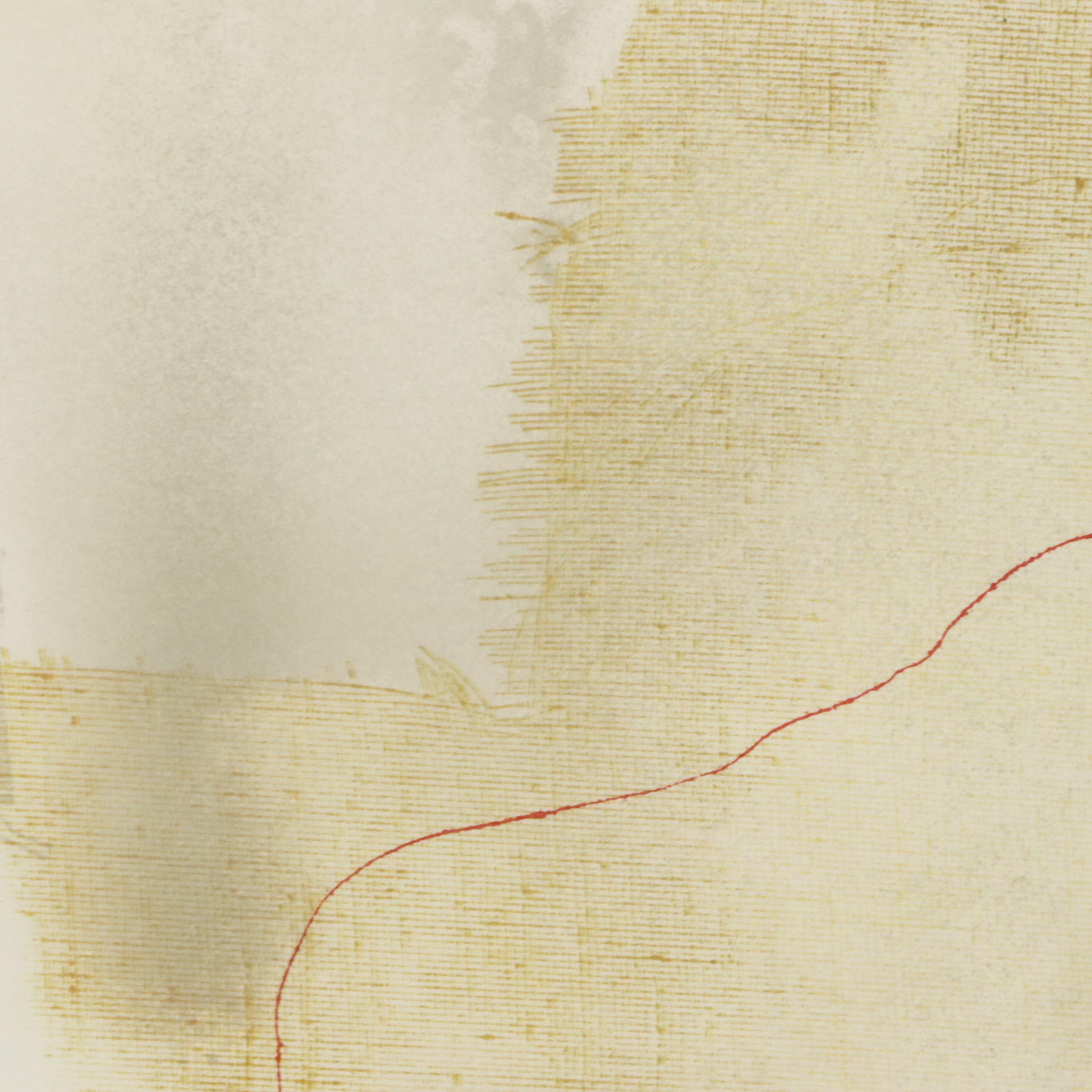 László Dús Abstract Color Lithograph "Ragyogás," Late 20th Century