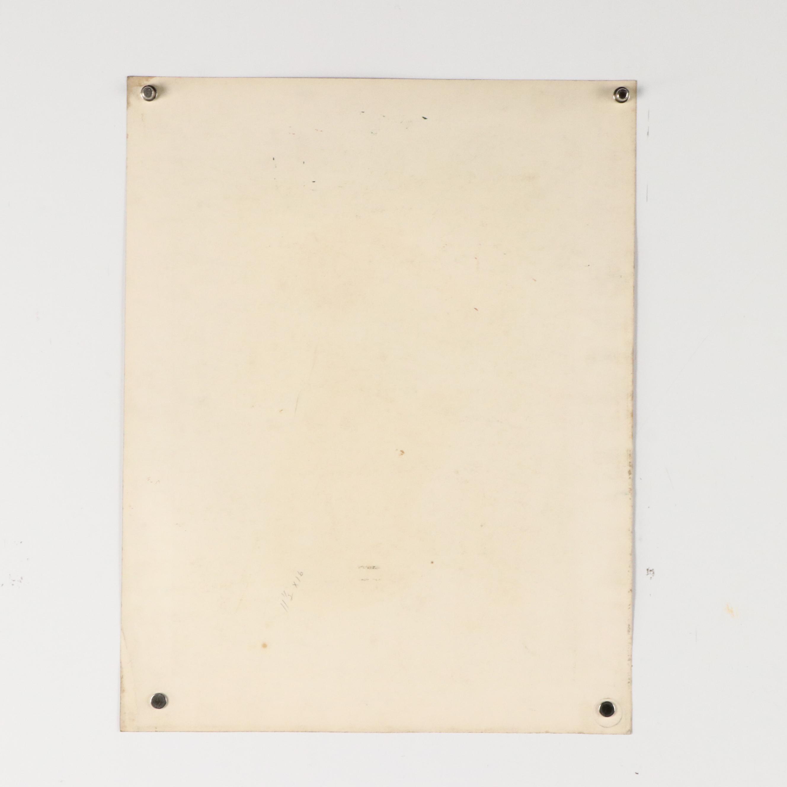 John Imhoff Abstract Cincinnati Incline Serigraph, Mid to Late 20th Century