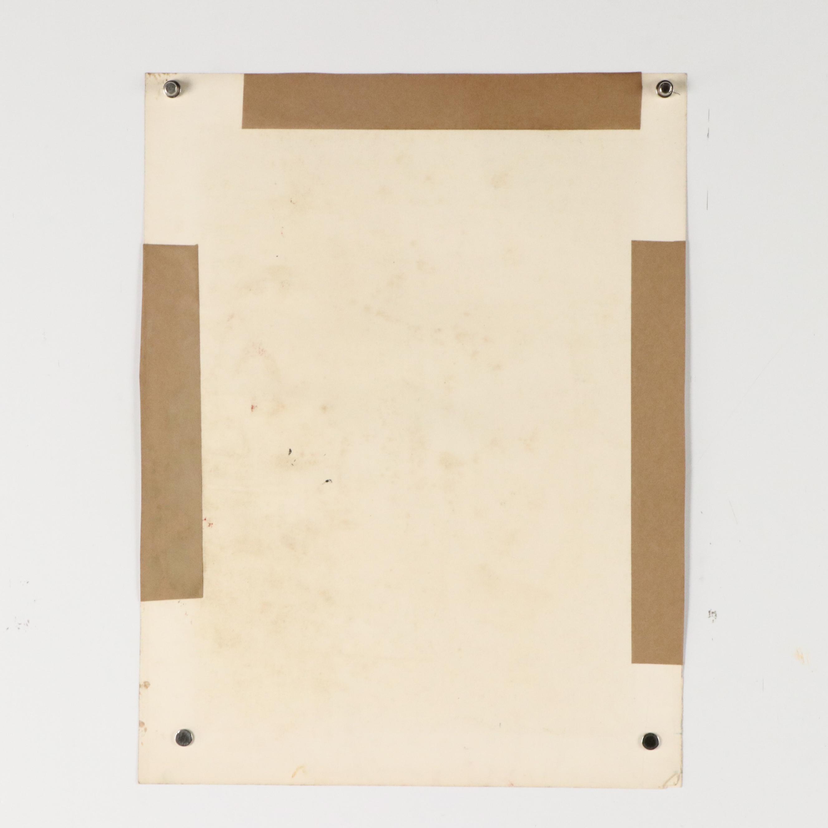 John Imhoff Abstract Cincinnati Incline Serigraph, Mid to Late 20th Century