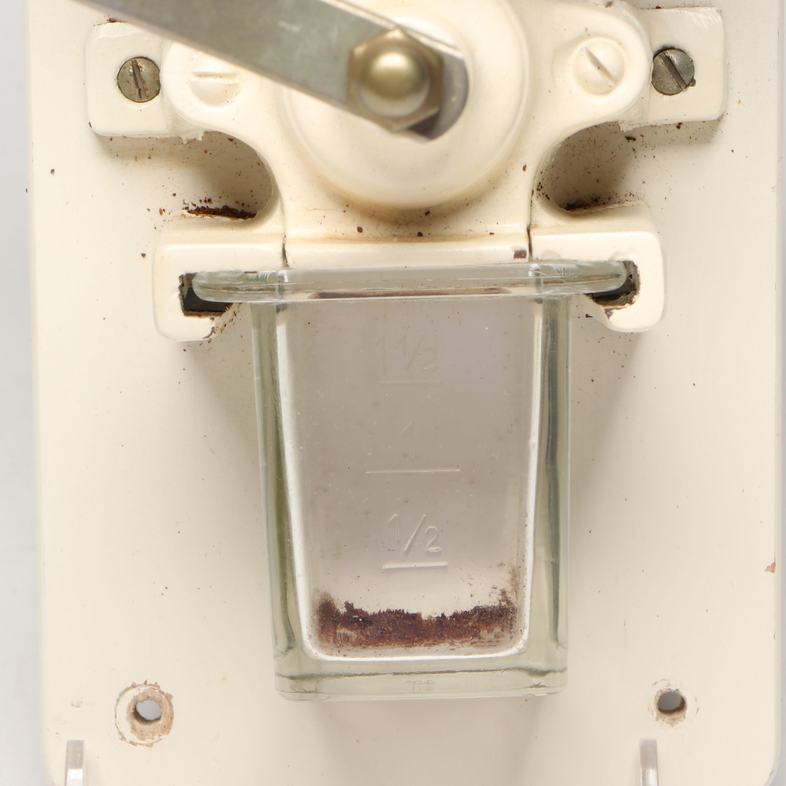 Magic Hostess Vintage Ice Crusher with West German Ceramic Wall Coffee Grinder