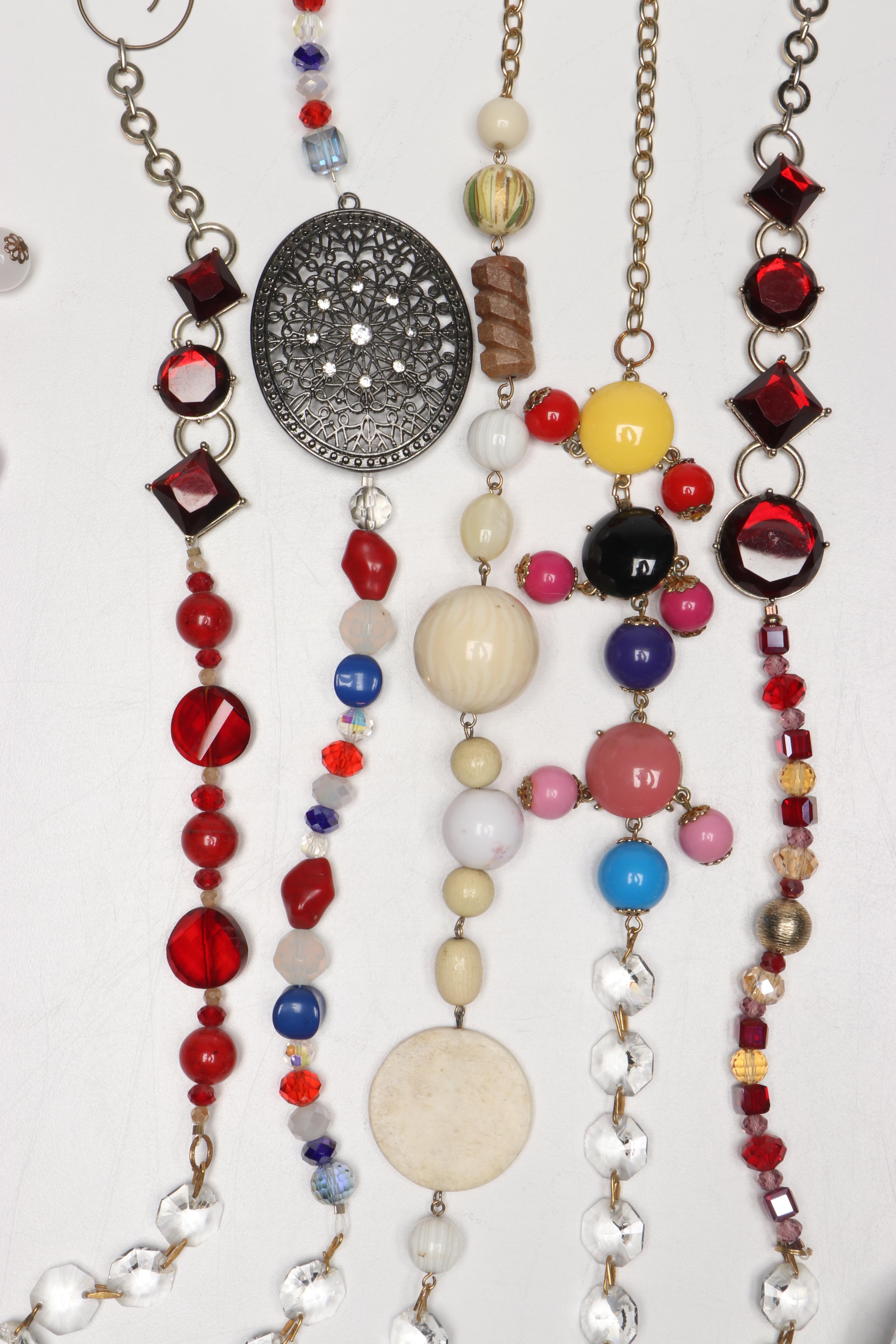 Handcrafted Beaded Suncatcher Pendants