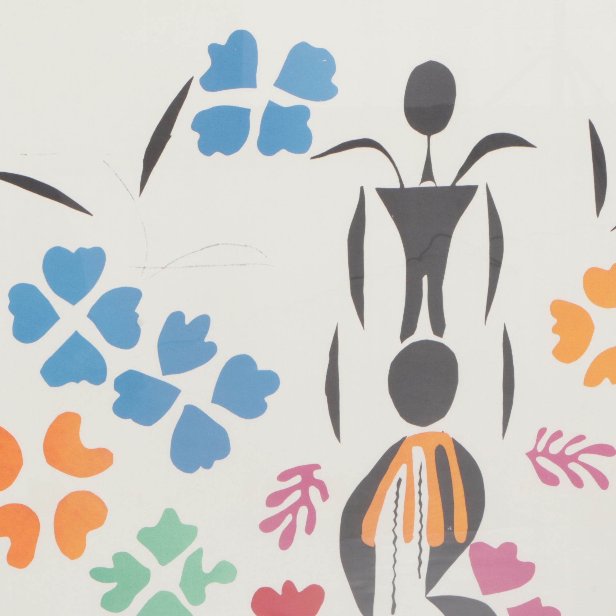 Offset Lithograph After Henri Matisse "La Négresse", Mid to Late 20th Century