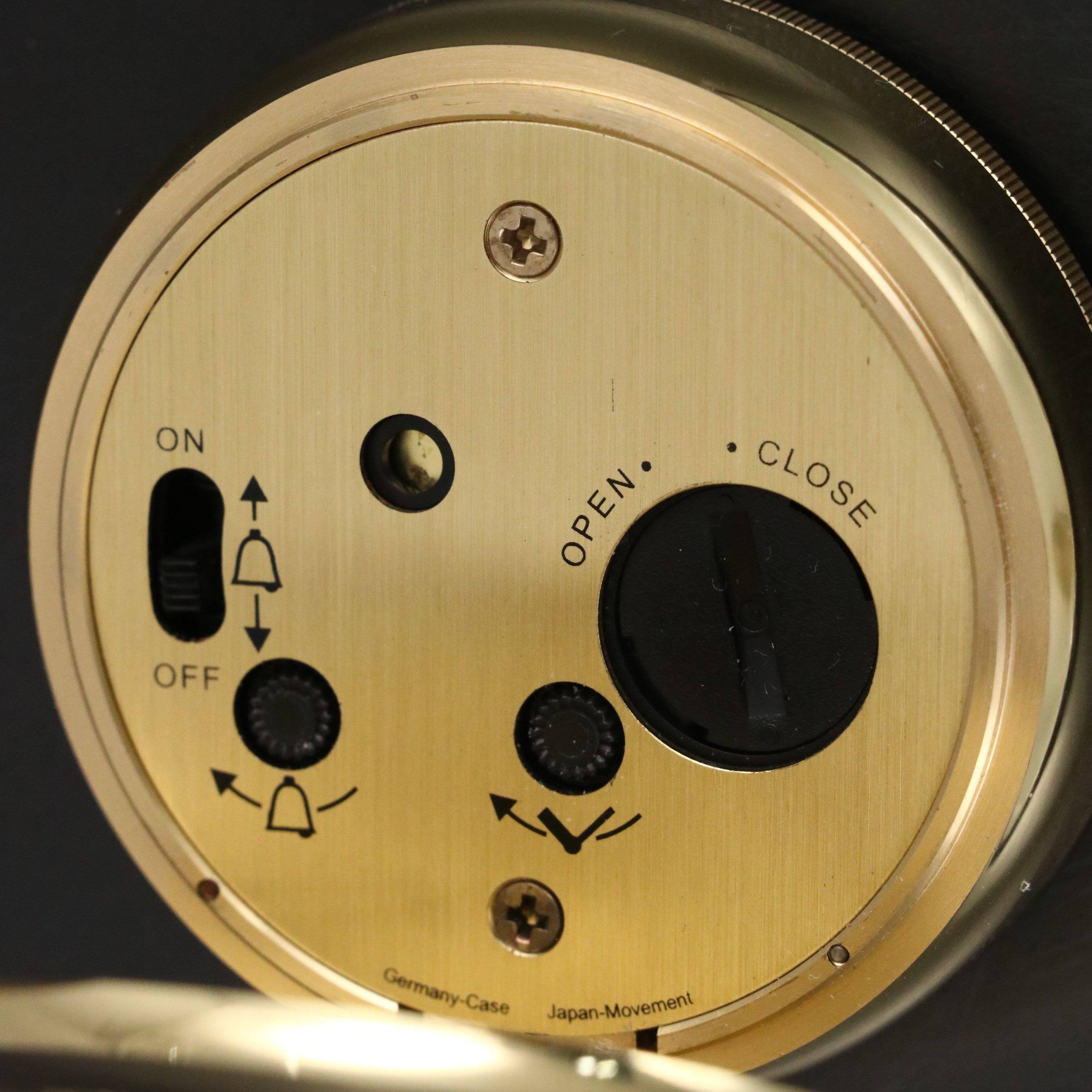 Tiffany & Co. Portfolio Brass Travel Clock