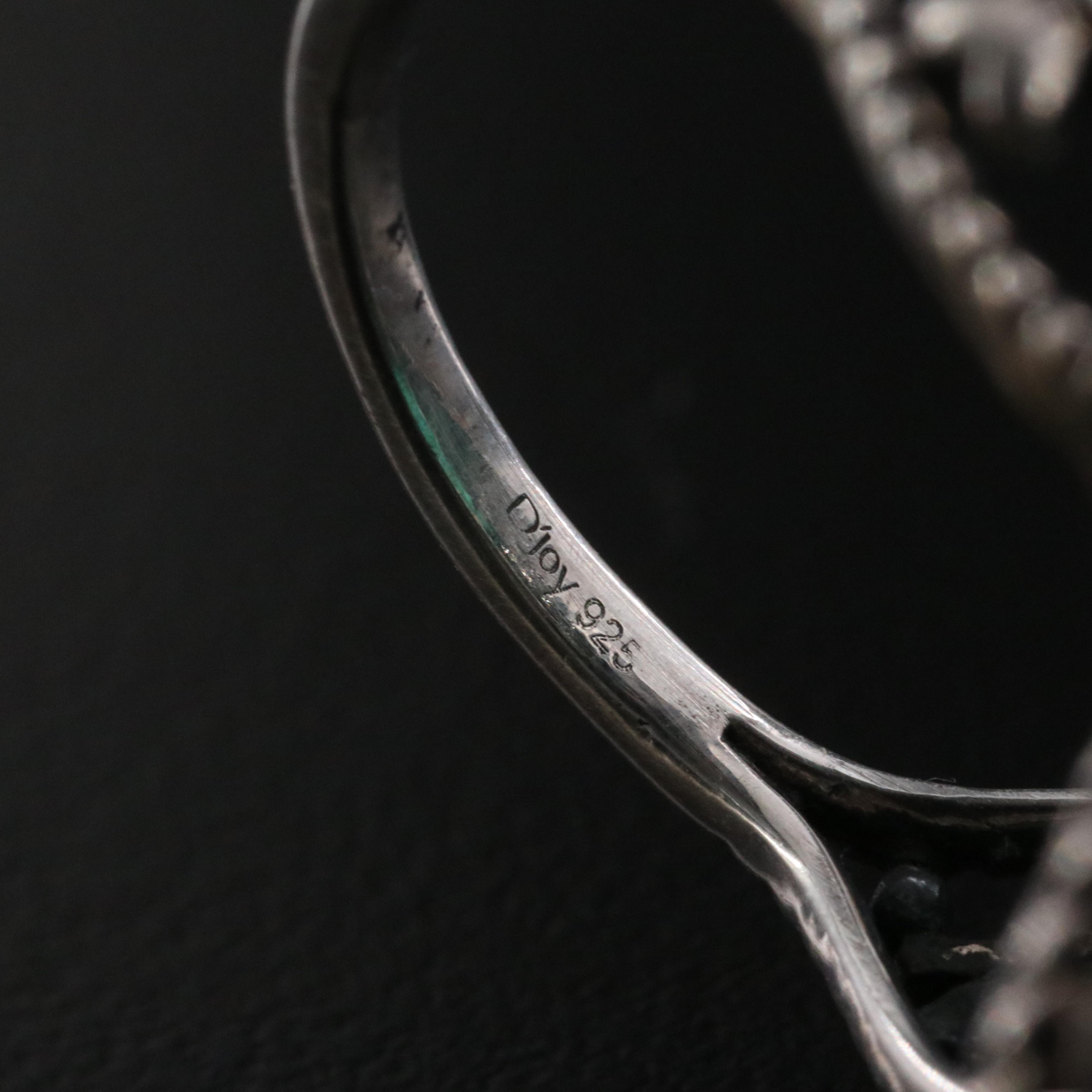 Sterling Ring Trio Featuring Opal, Spinel and White Topaz