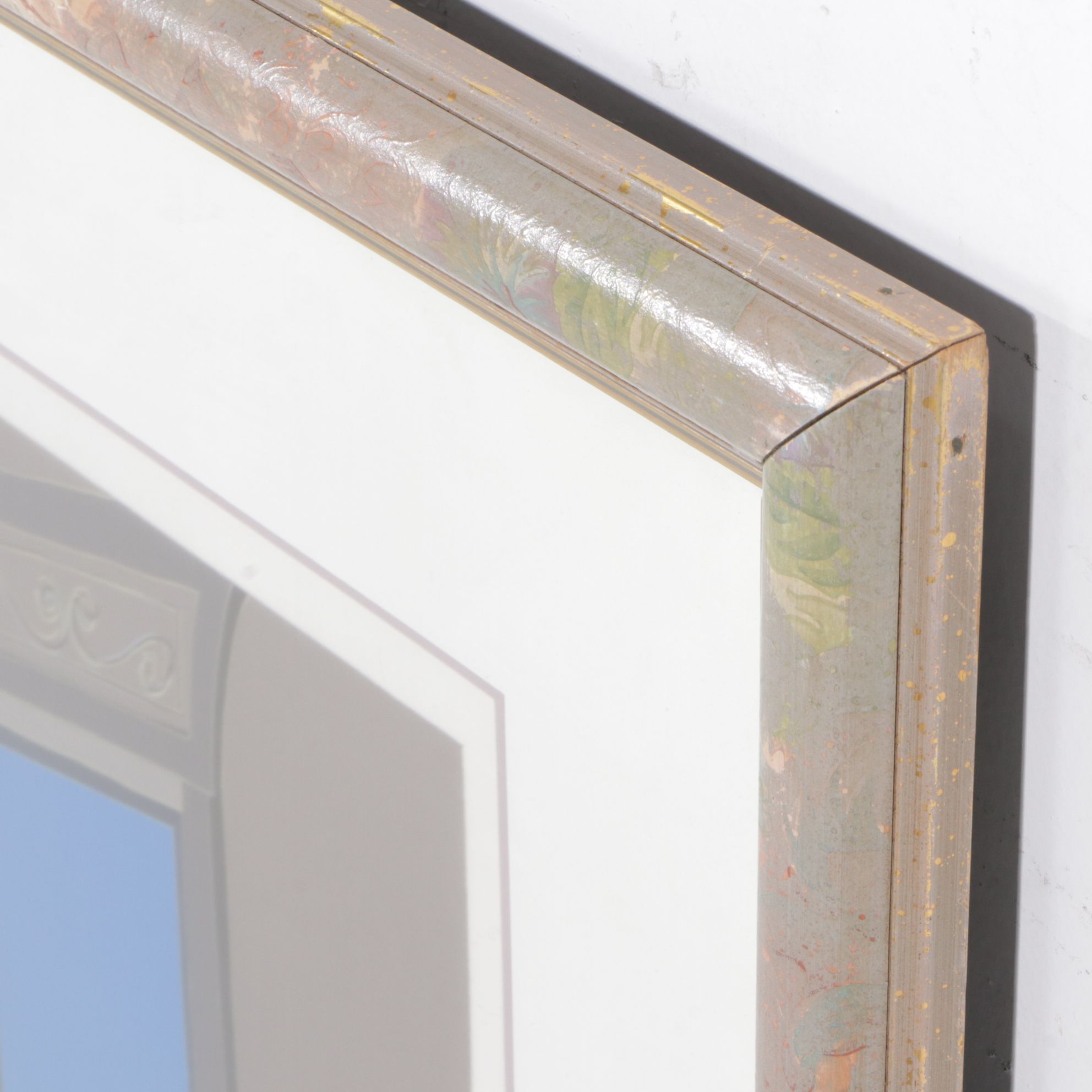 Thomas McKnight Still Life Serigraph of Interior Room "The Left Bank"