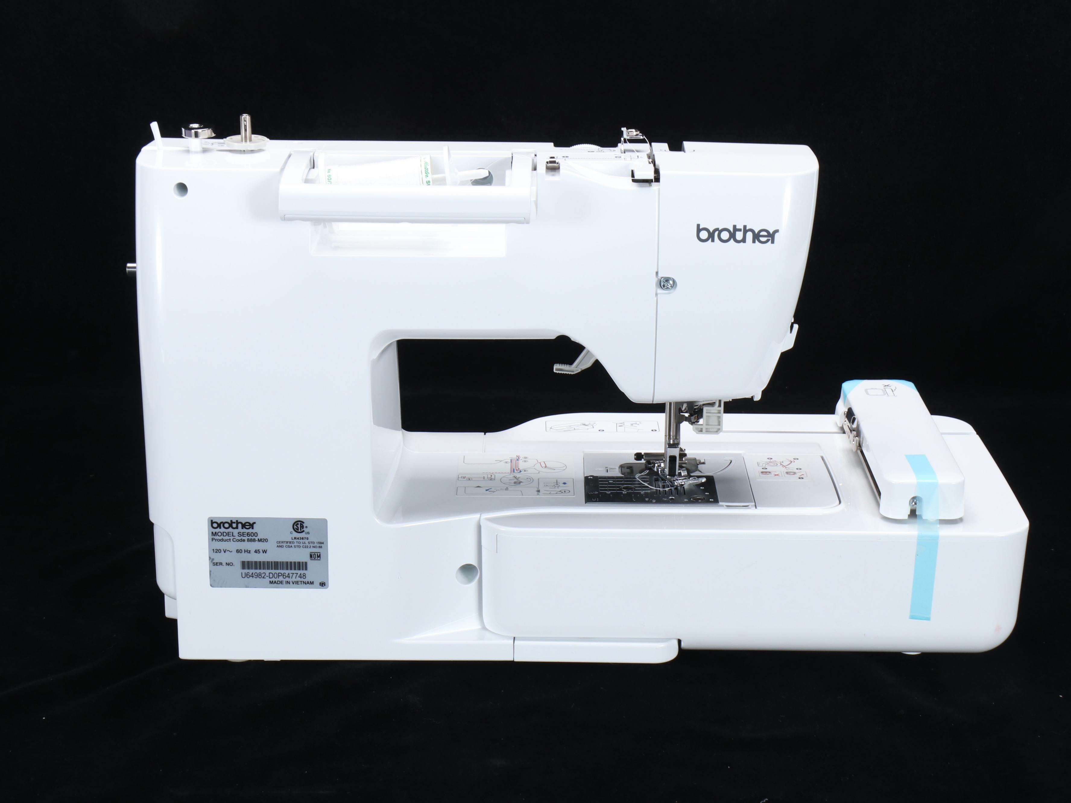 Brother SE600 Sewing and Embroidery Machine, 21st Century