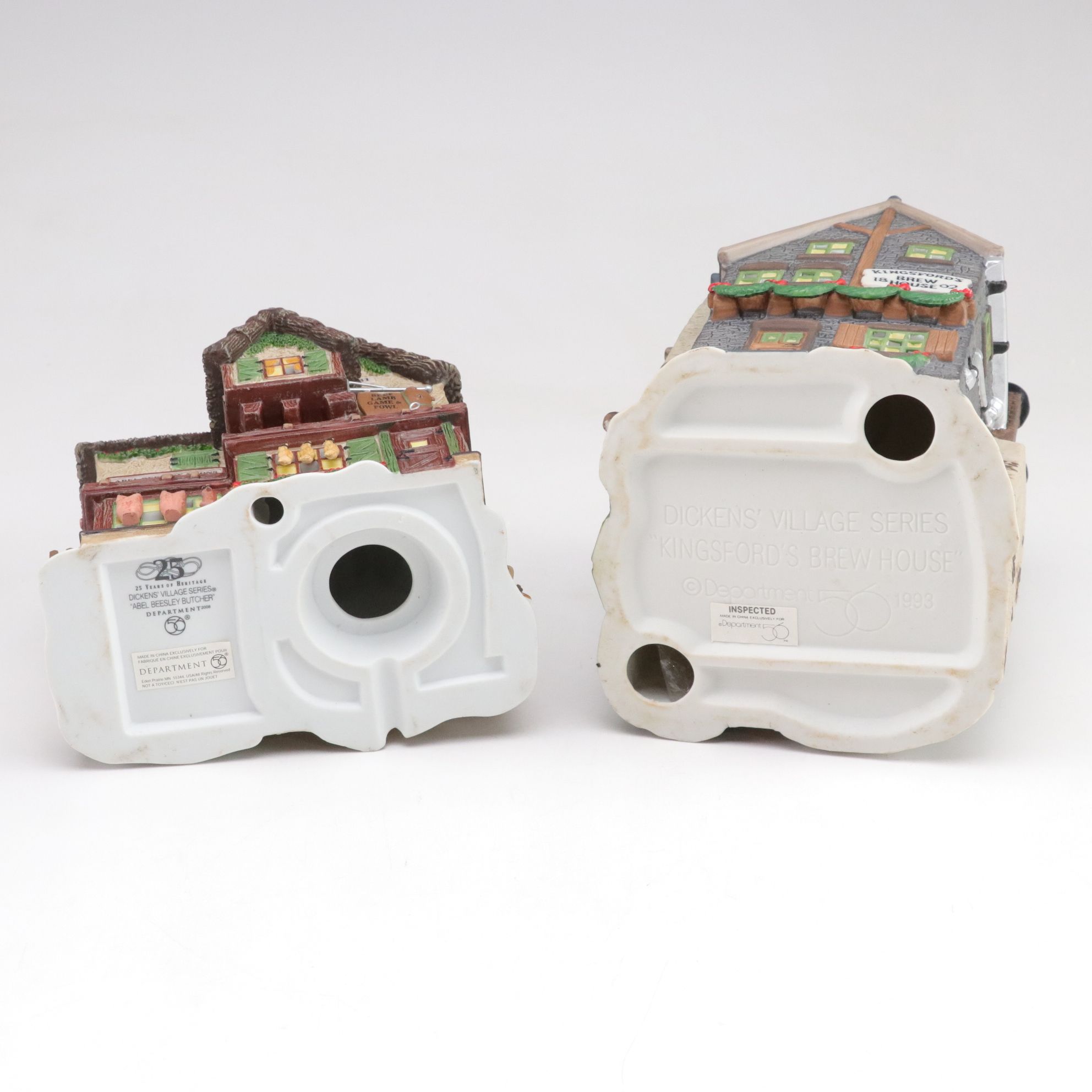 Dept. 56 "Kingsford's Brew House" and "Paramount Hotel" with More Village Houses