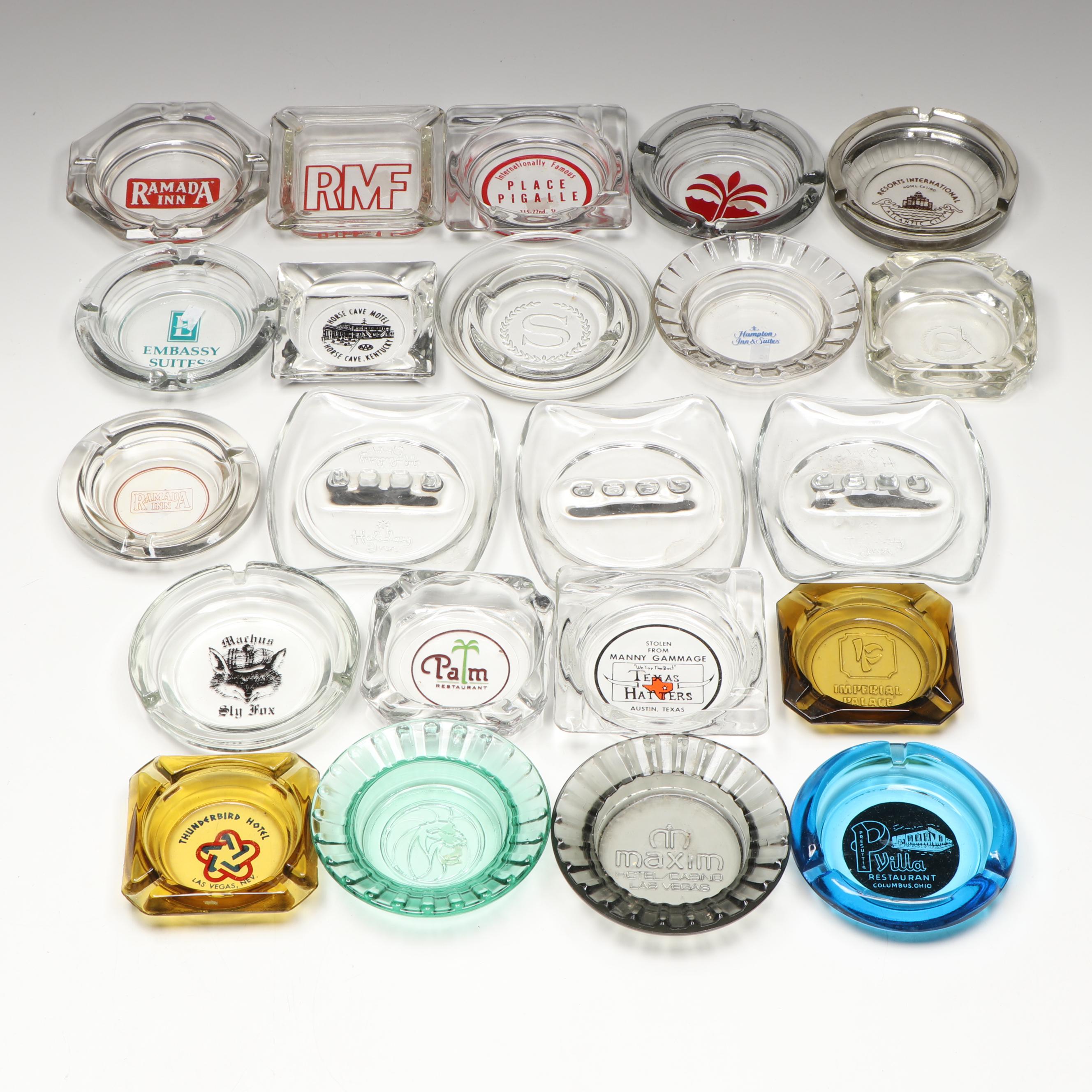 Maxim and Thunderbird Hotels with More Branded and Personalized Glass Ashtrays