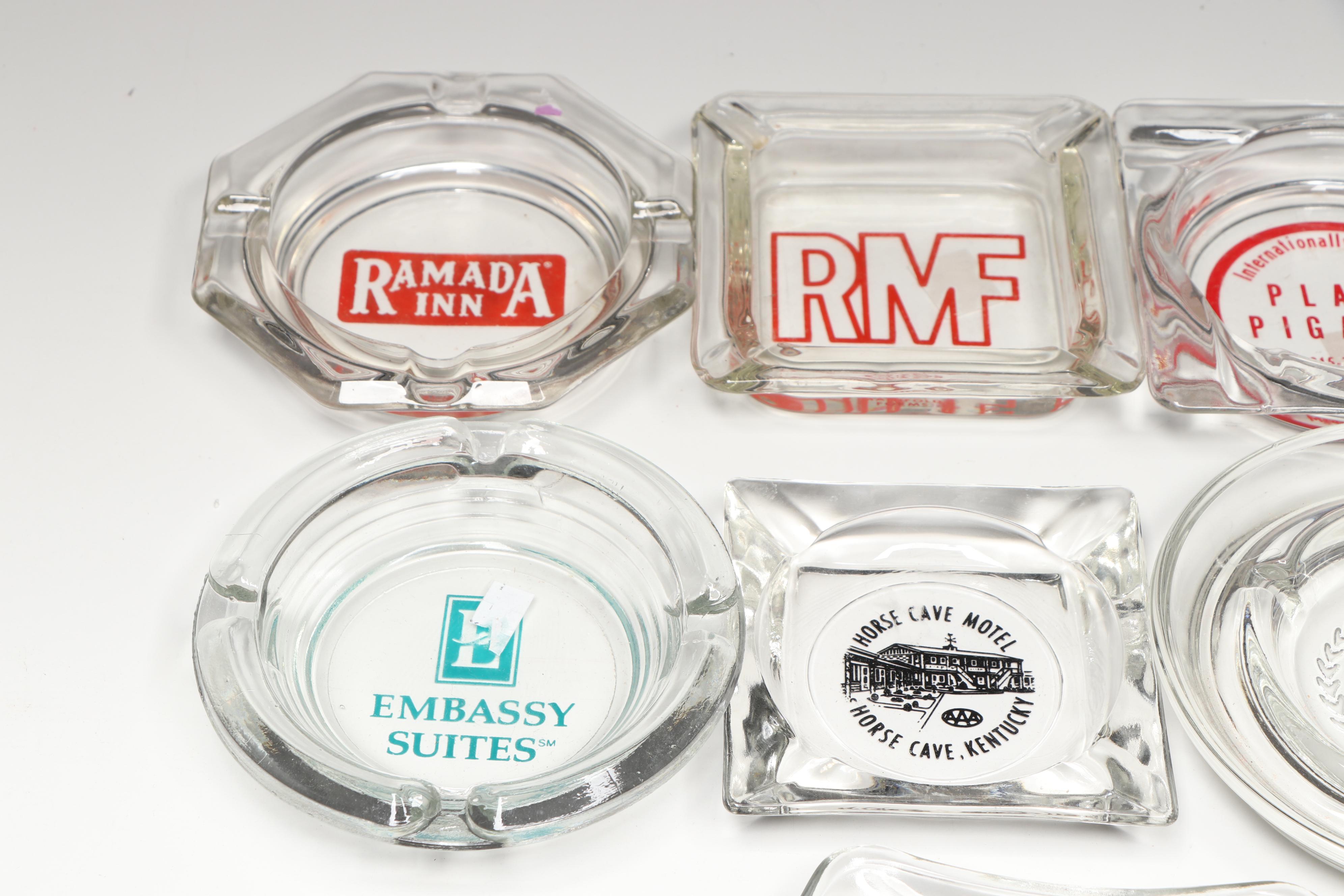 Maxim and Thunderbird Hotels with More Branded and Personalized Glass Ashtrays