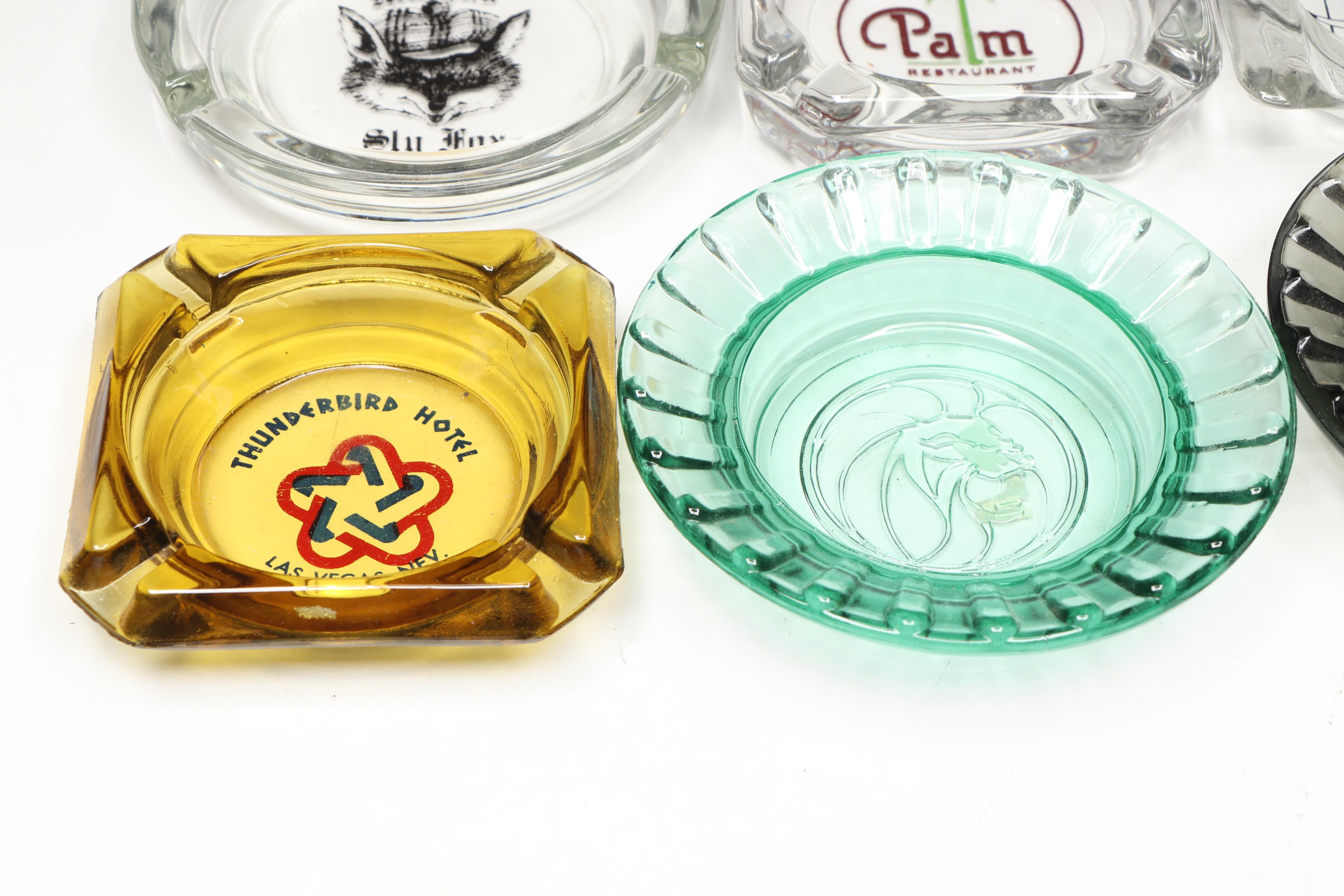 Maxim and Thunderbird Hotels with More Branded and Personalized Glass Ashtrays