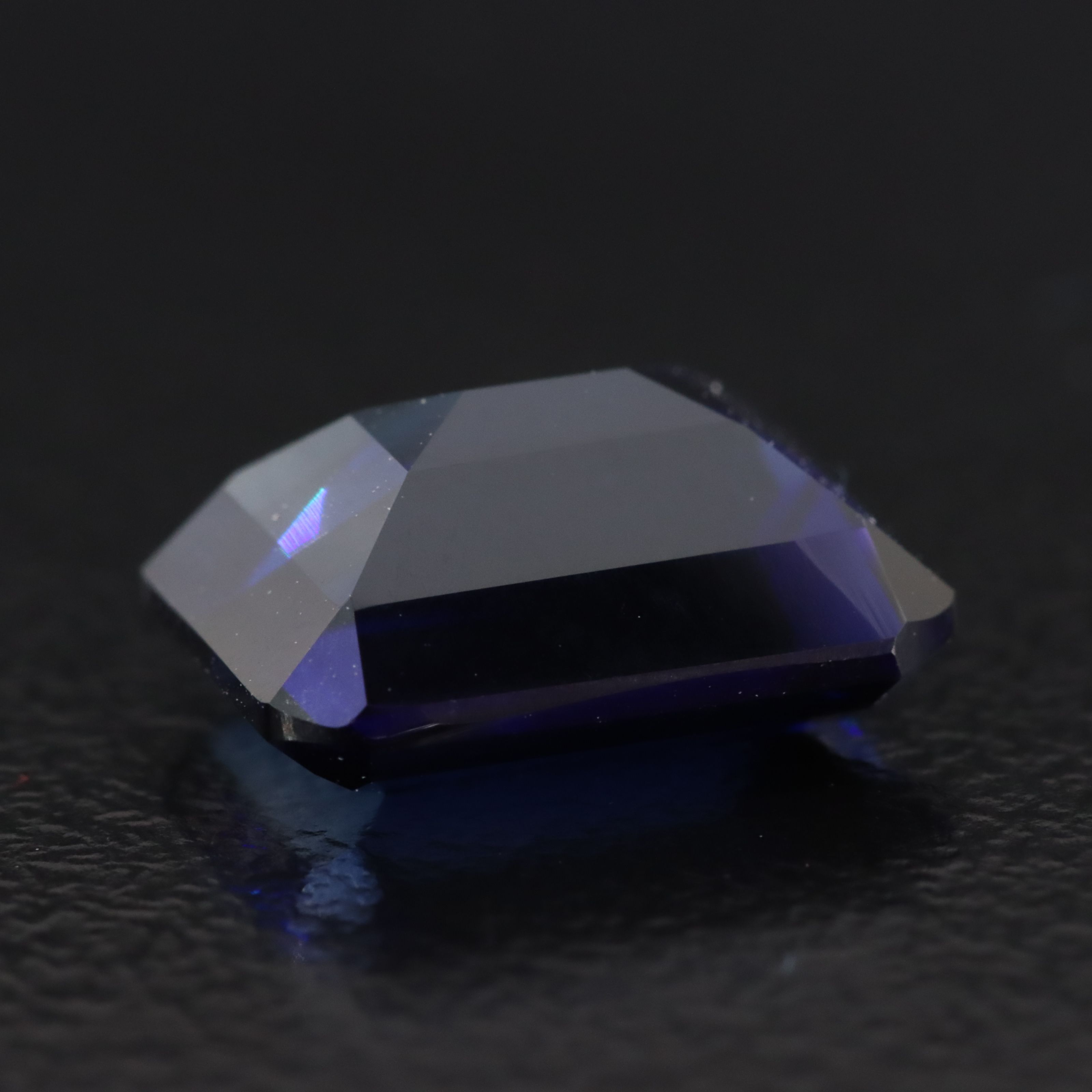 Loose 4.24 CT Lab Grown Sapphire