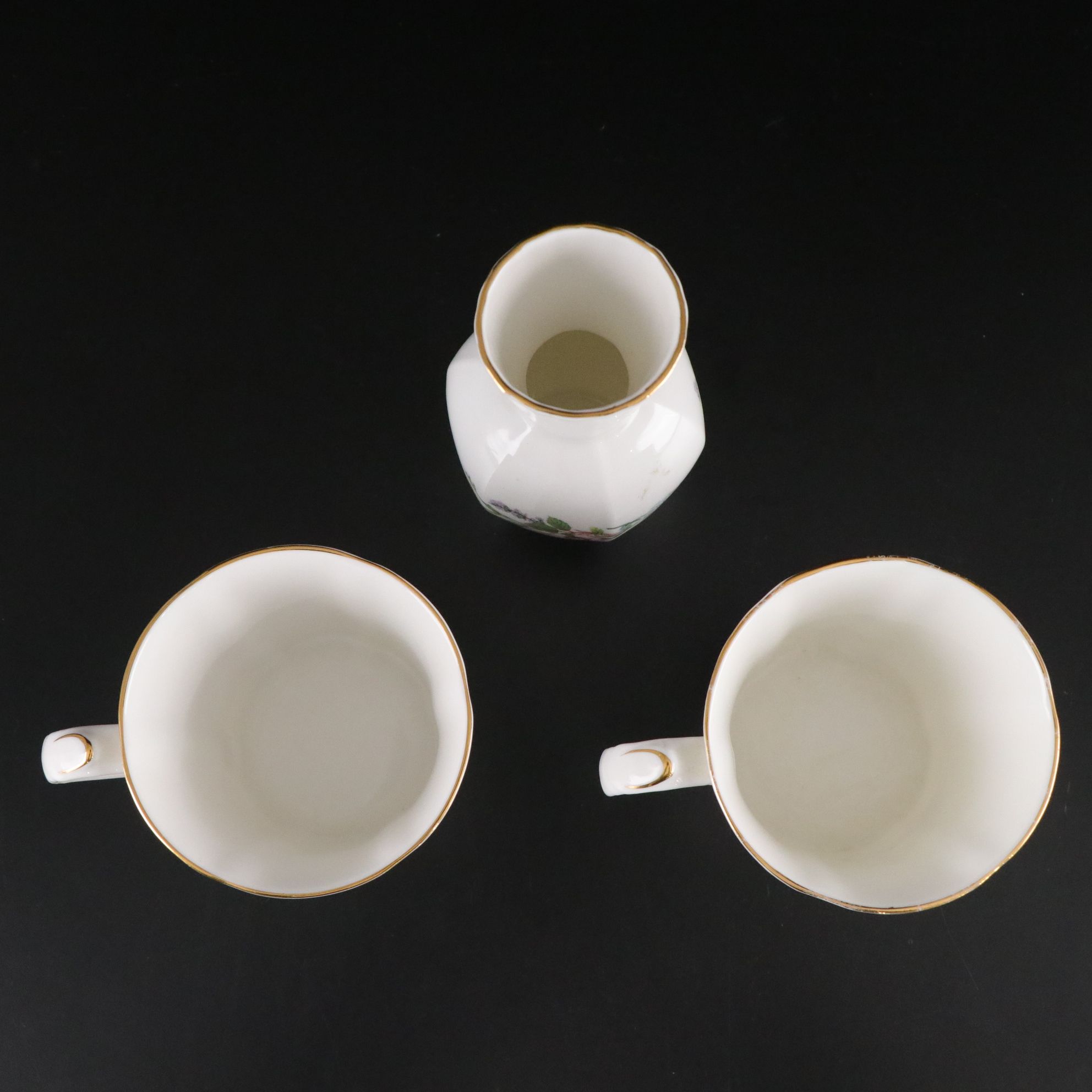 Aynsley "Wild Tudor" Bone China with Royal Crown Derby and Paragon Dinnerware