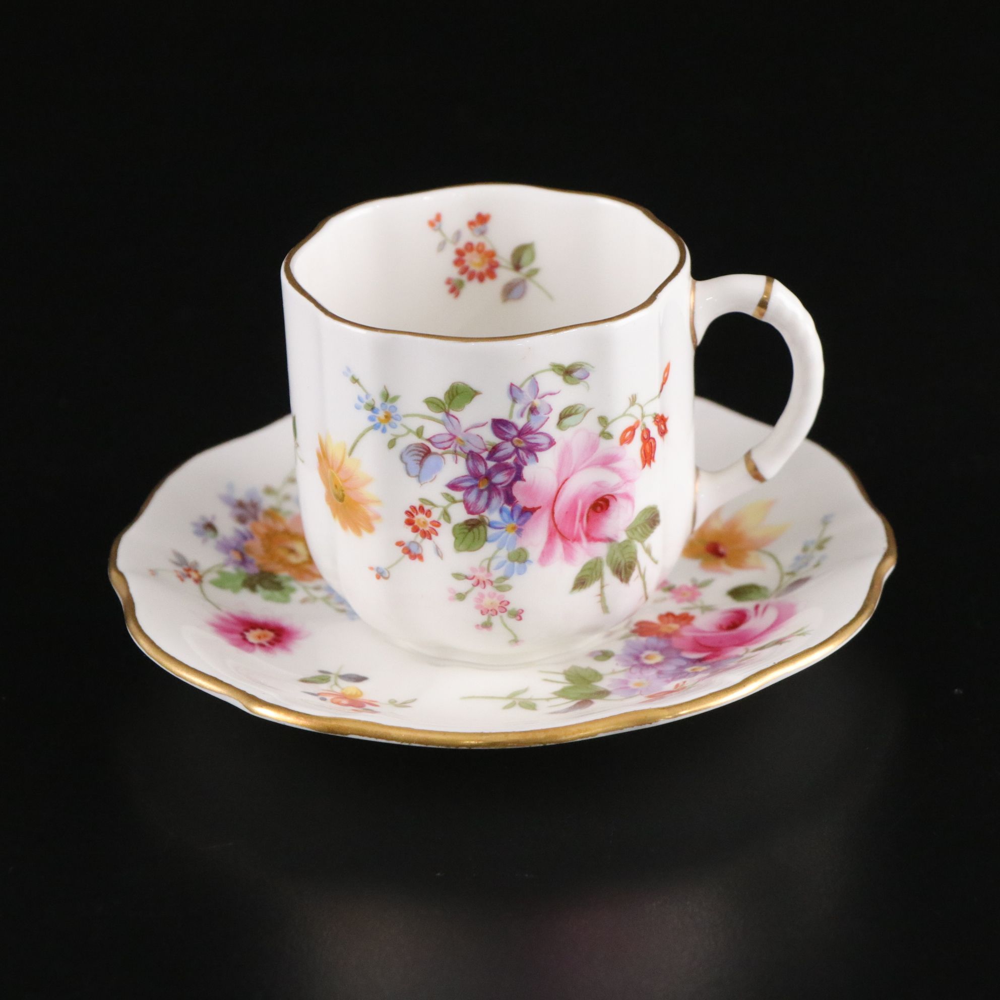 Aynsley "Wild Tudor" Bone China with Royal Crown Derby and Paragon Dinnerware